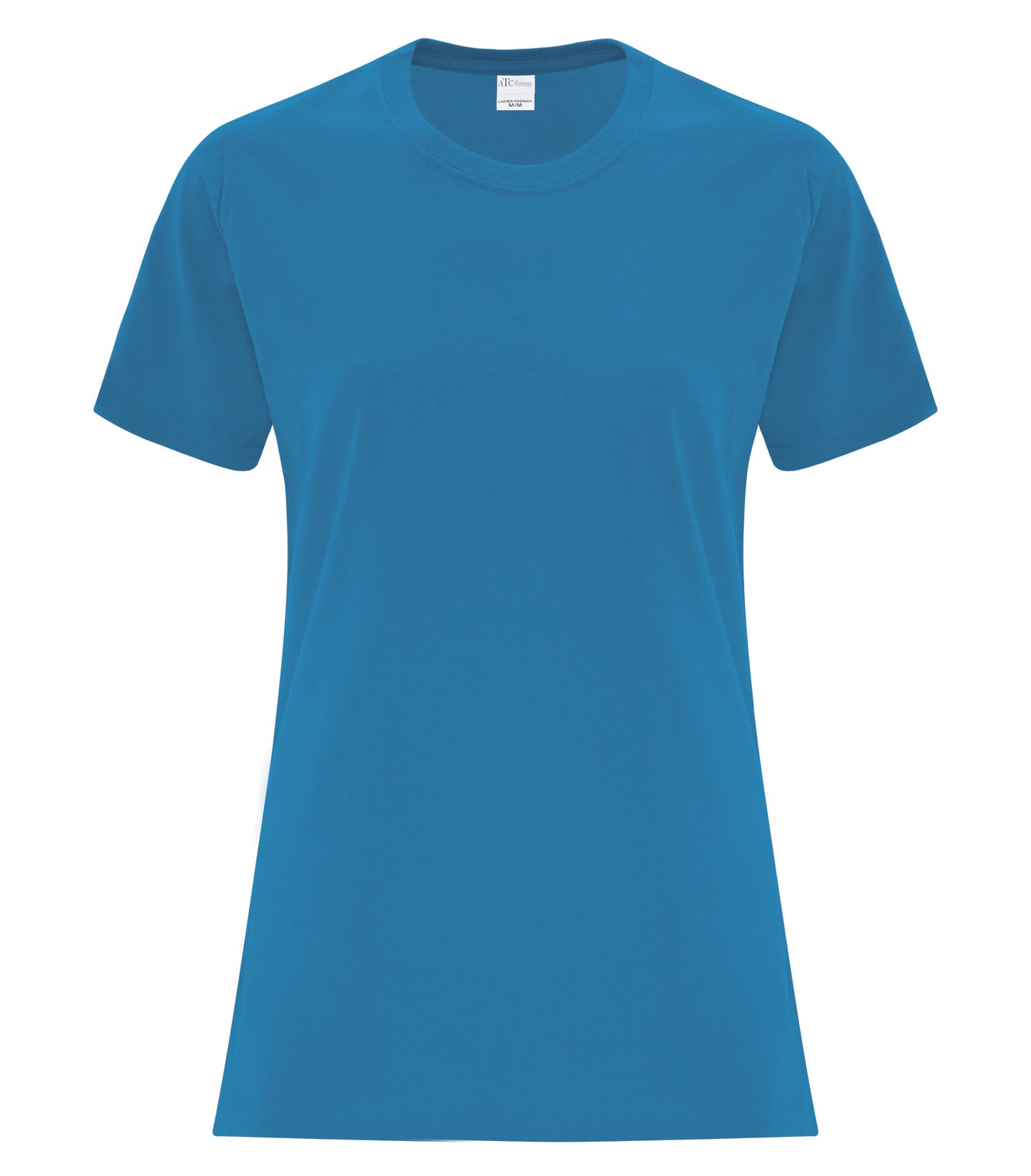 ATC EVERYDAY SIDE SEAM LADIES' TEE (ATCS1000L) - Sapphire