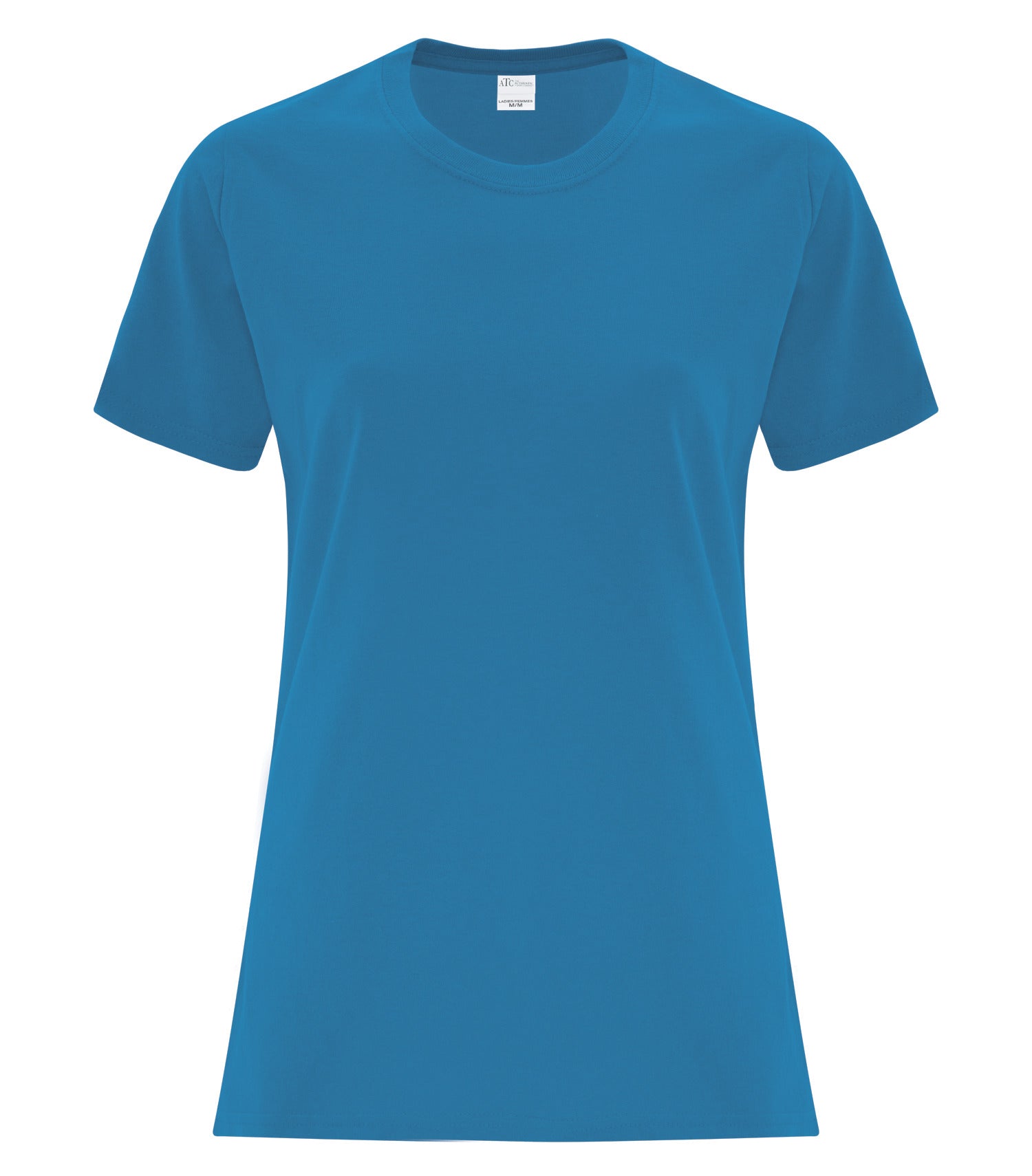 ATC EVERYDAY SIDE SEAM LADIES' TEE (ATCS1000L) - Sapphire