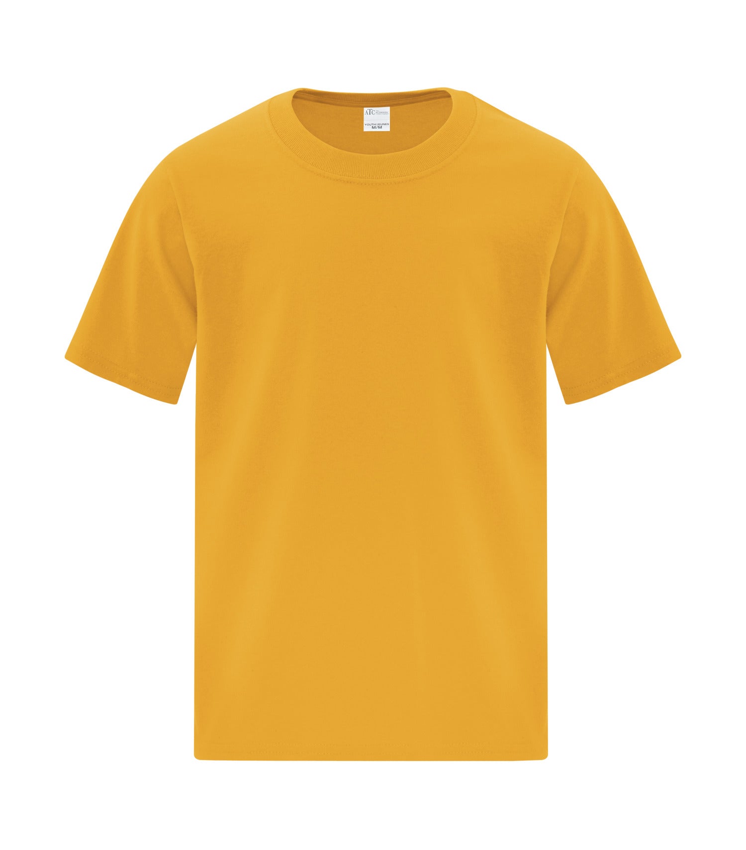 ATC EVERYDAY SIDE SEAM YOUTH TEE (ATCS1000Y) - Gold