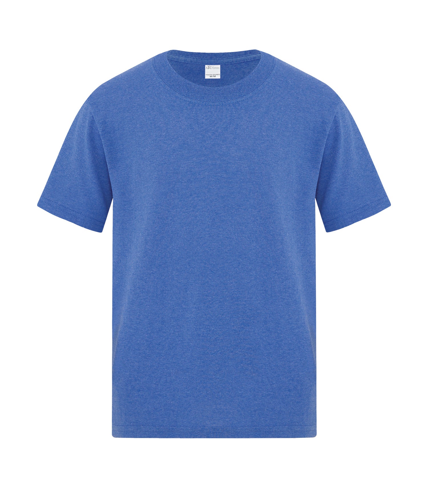 ATC EVERYDAY SIDE SEAM YOUTH TEE (ATCS1000Y) - Heatherroyal