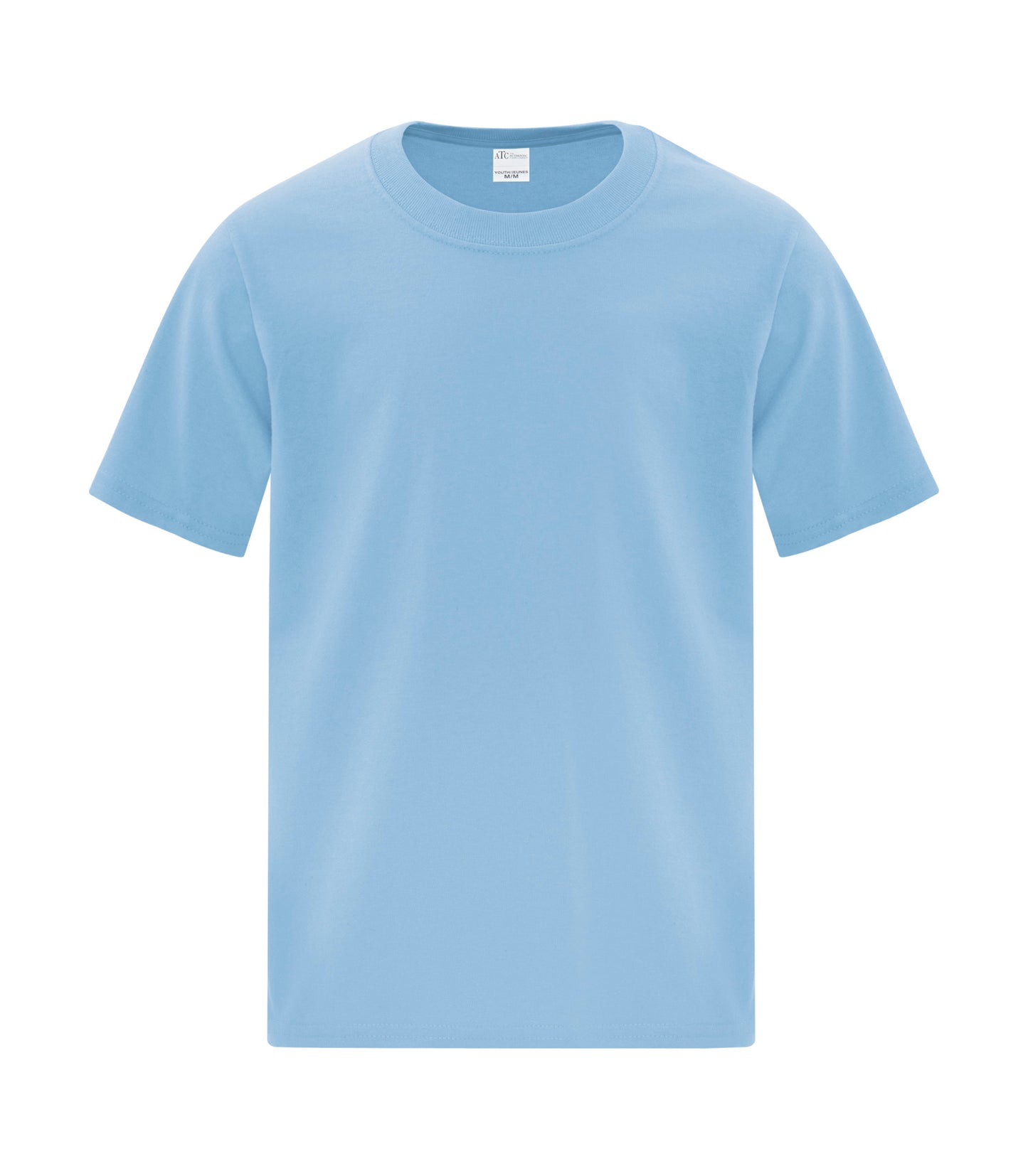 ATC EVERYDAY SIDE SEAM YOUTH TEE (ATCS1000Y) - Lightblue