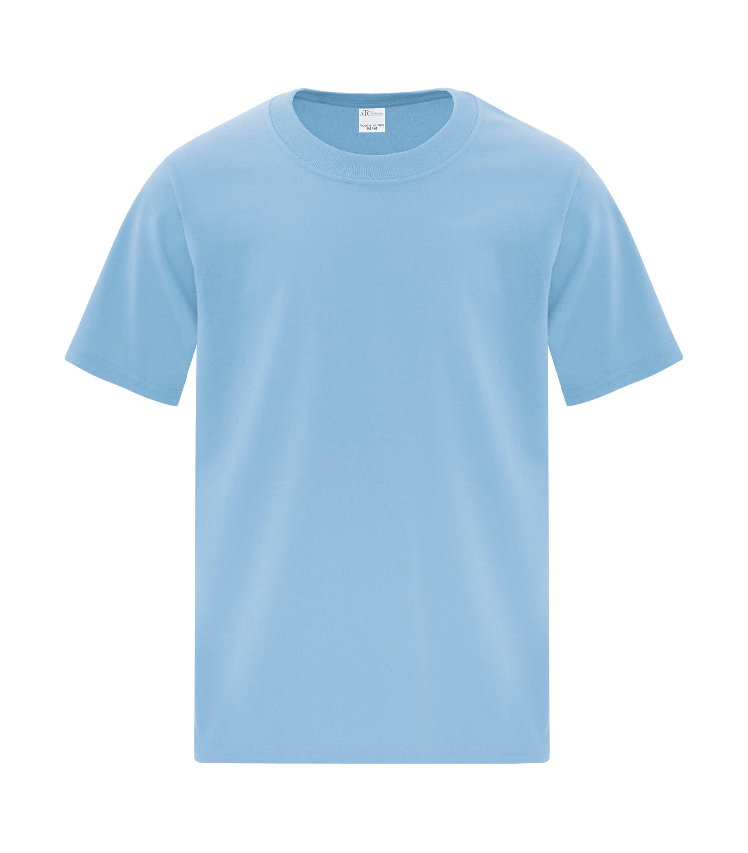 ATC EVERYDAY SIDE SEAM YOUTH TEE (ATCS1000Y) - Lightblue