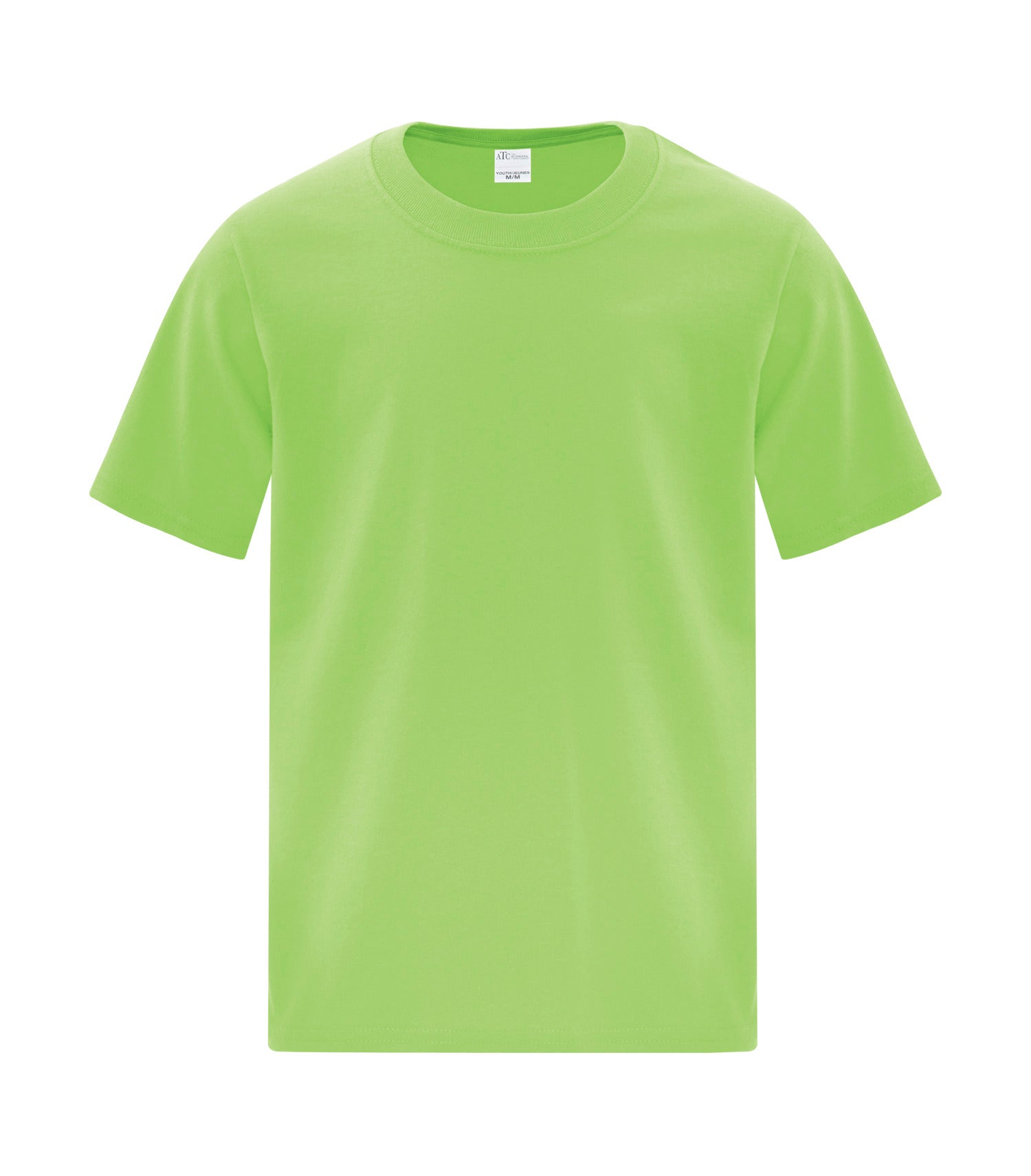 ATC EVERYDAY SIDE SEAM YOUTH TEE (ATCS1000Y) - Lime