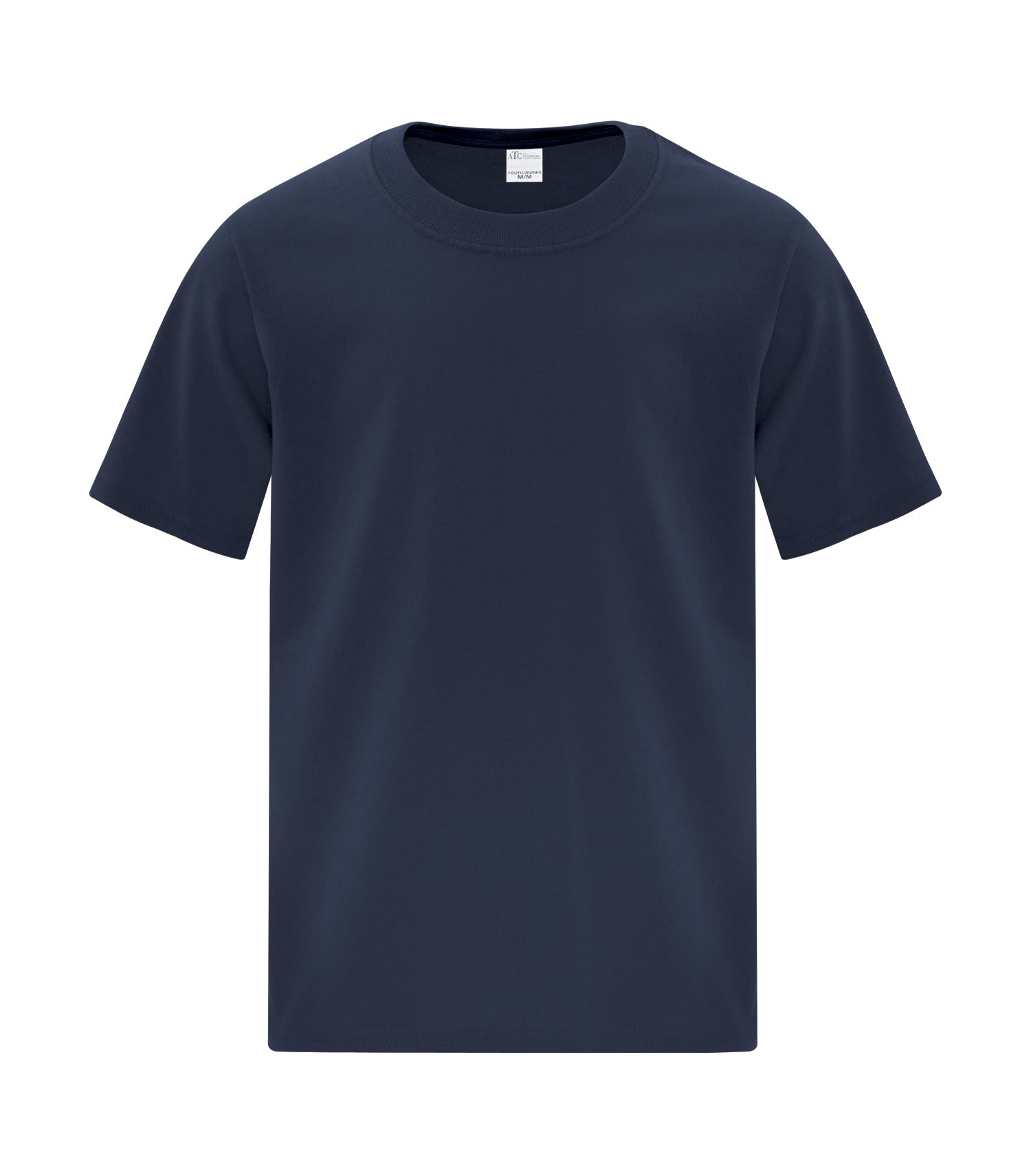 ATC EVERYDAY SIDE SEAM YOUTH TEE (ATCS1000Y) - Navy