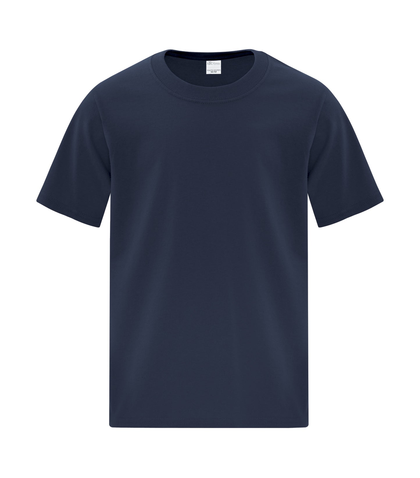 ATC EVERYDAY SIDE SEAM YOUTH TEE (ATCS1000Y) - Navy