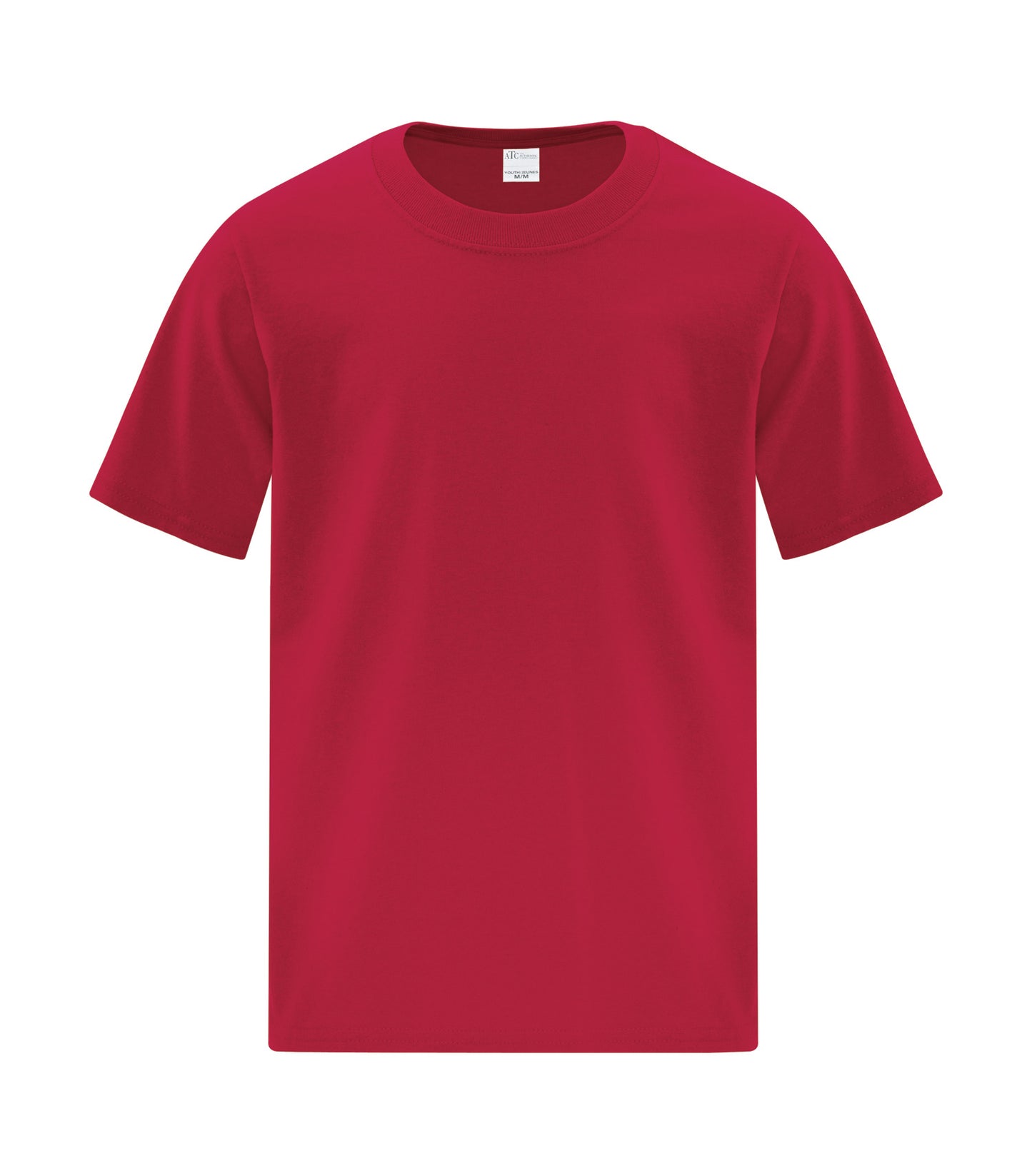 ATC EVERYDAY SIDE SEAM YOUTH TEE (ATCS1000Y) - Red