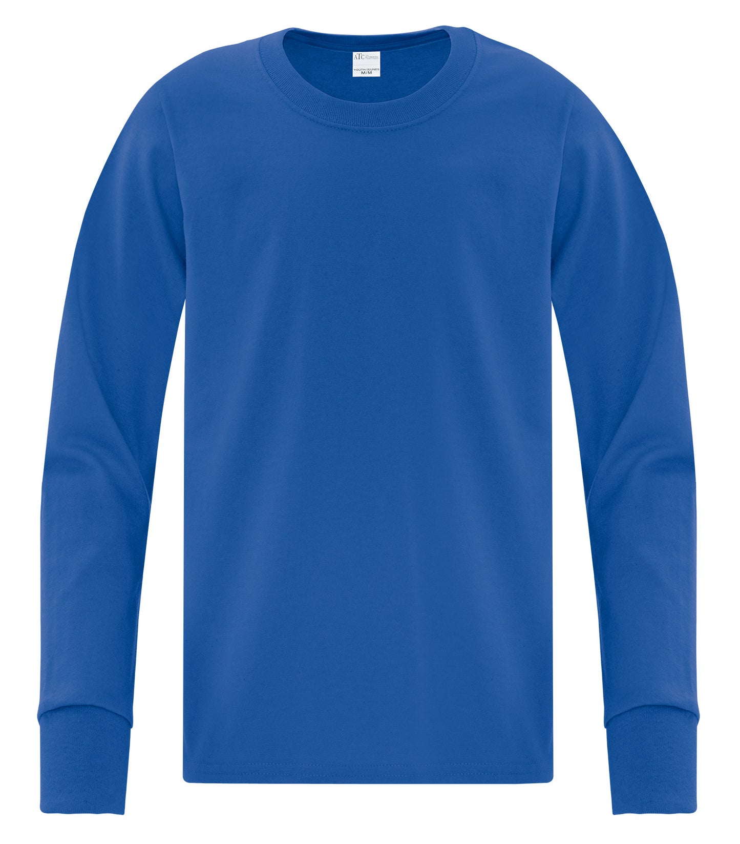 ATC EVERYDAY SIDE SEAM LONG SLEEVE YOUTH TEE (ATCS1015Y) - Royal