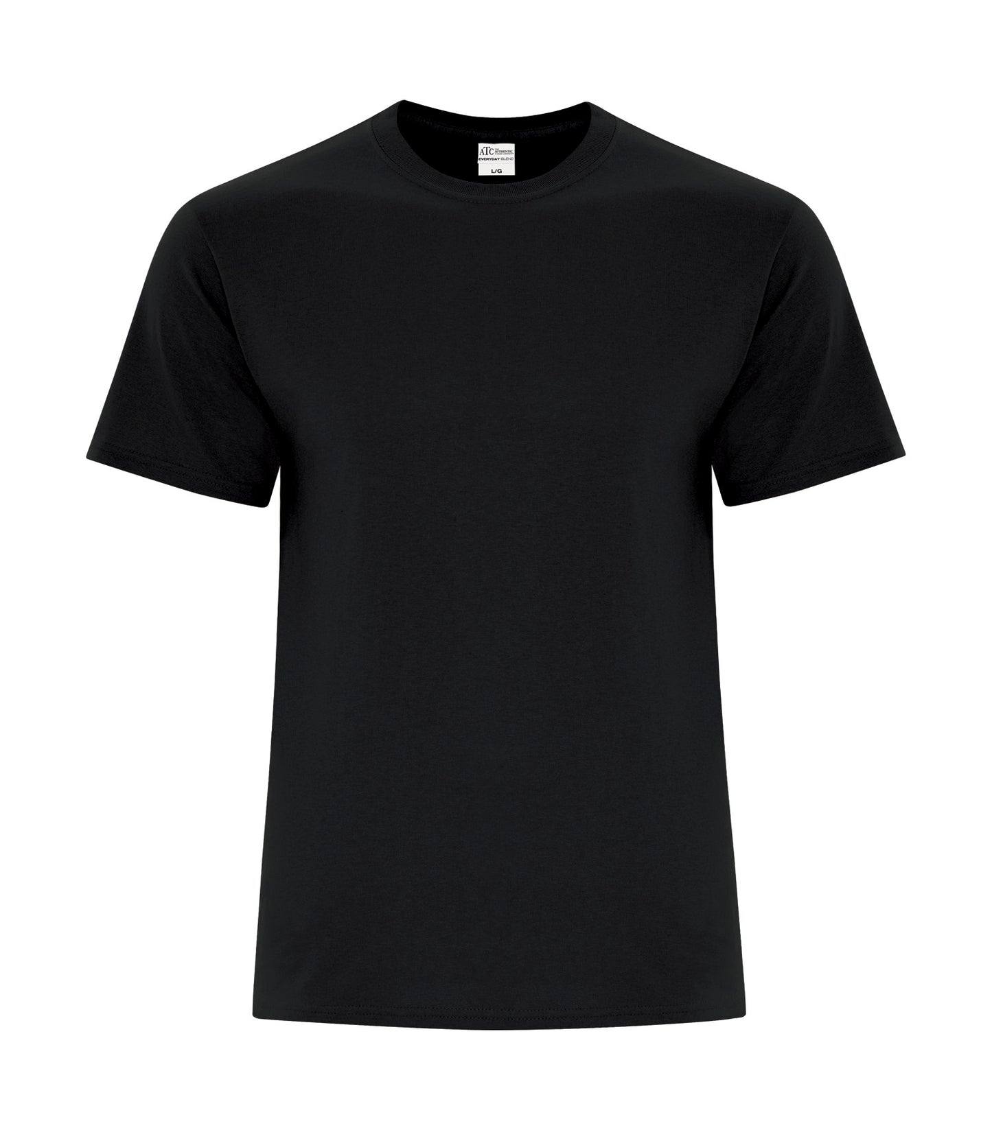 ATC EVERYDAY BLEND SIDE SEAM TEE (ATCS5050) - Black