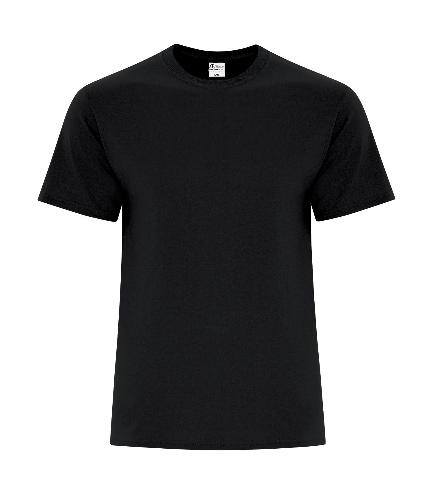 ATC EVERYDAY BLEND SIDE SEAM TEE (ATCS5050) - Black