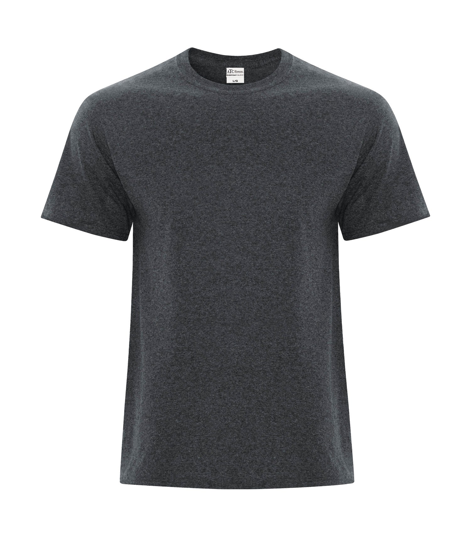 ATC EVERYDAY BLEND SIDE SEAM TEE (ATCS5050) - Darkheathergrey