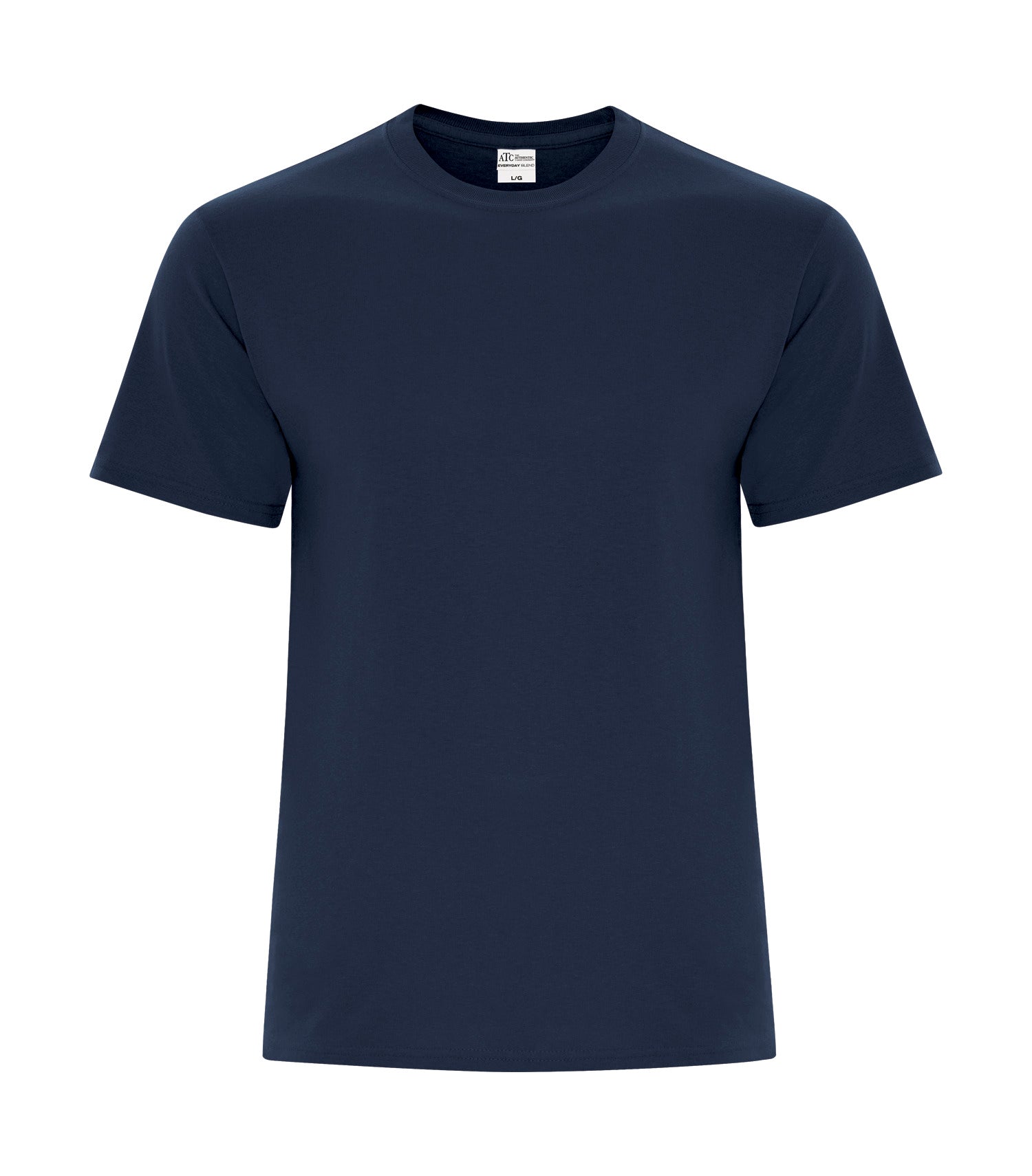 ATC EVERYDAY BLEND SIDE SEAM TEE (ATCS5050) - Navy