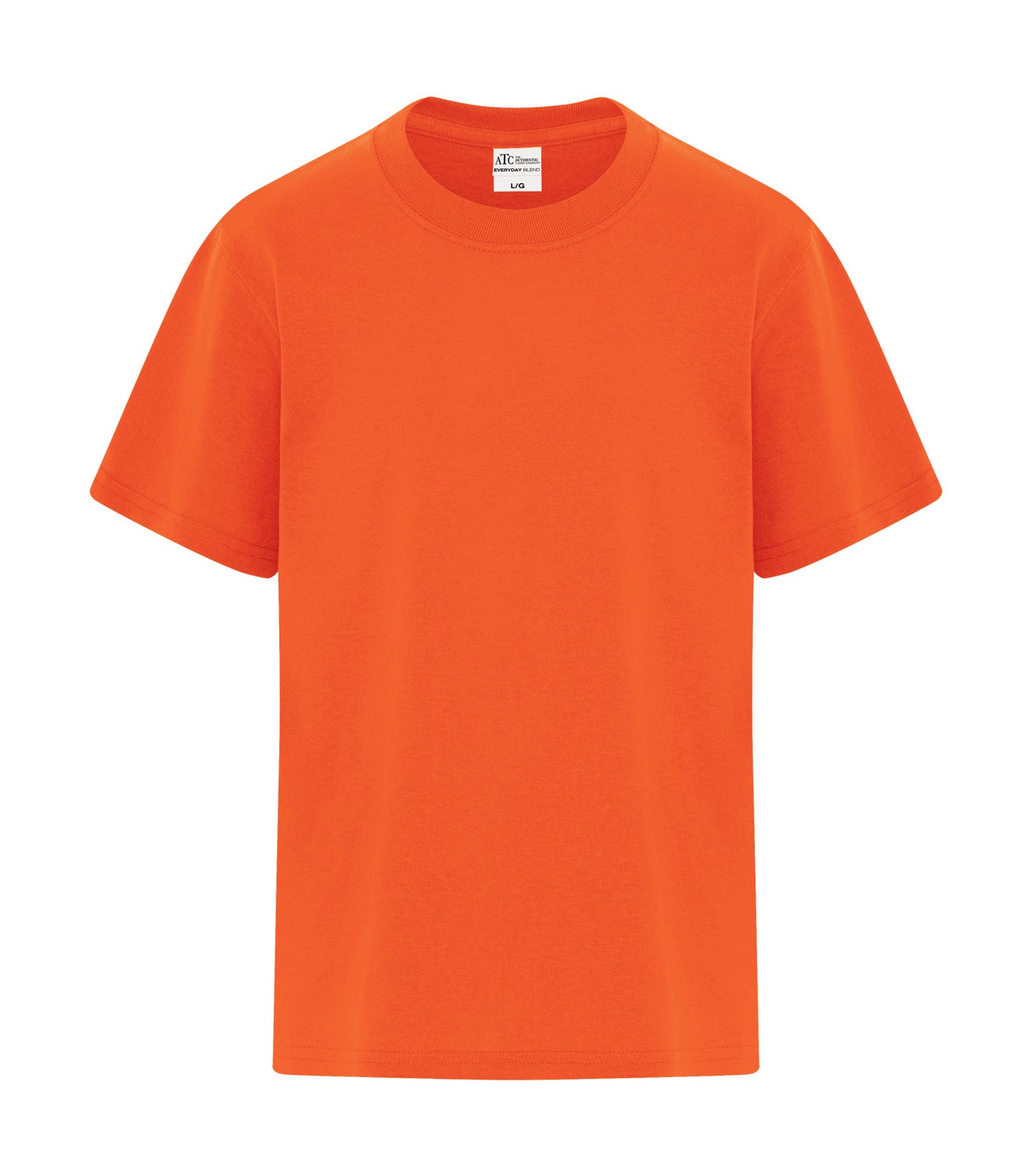 ATC EVERYDAY BLEND SIDE SEAM YOUTH TEE (ATCS5050Y) - Orange