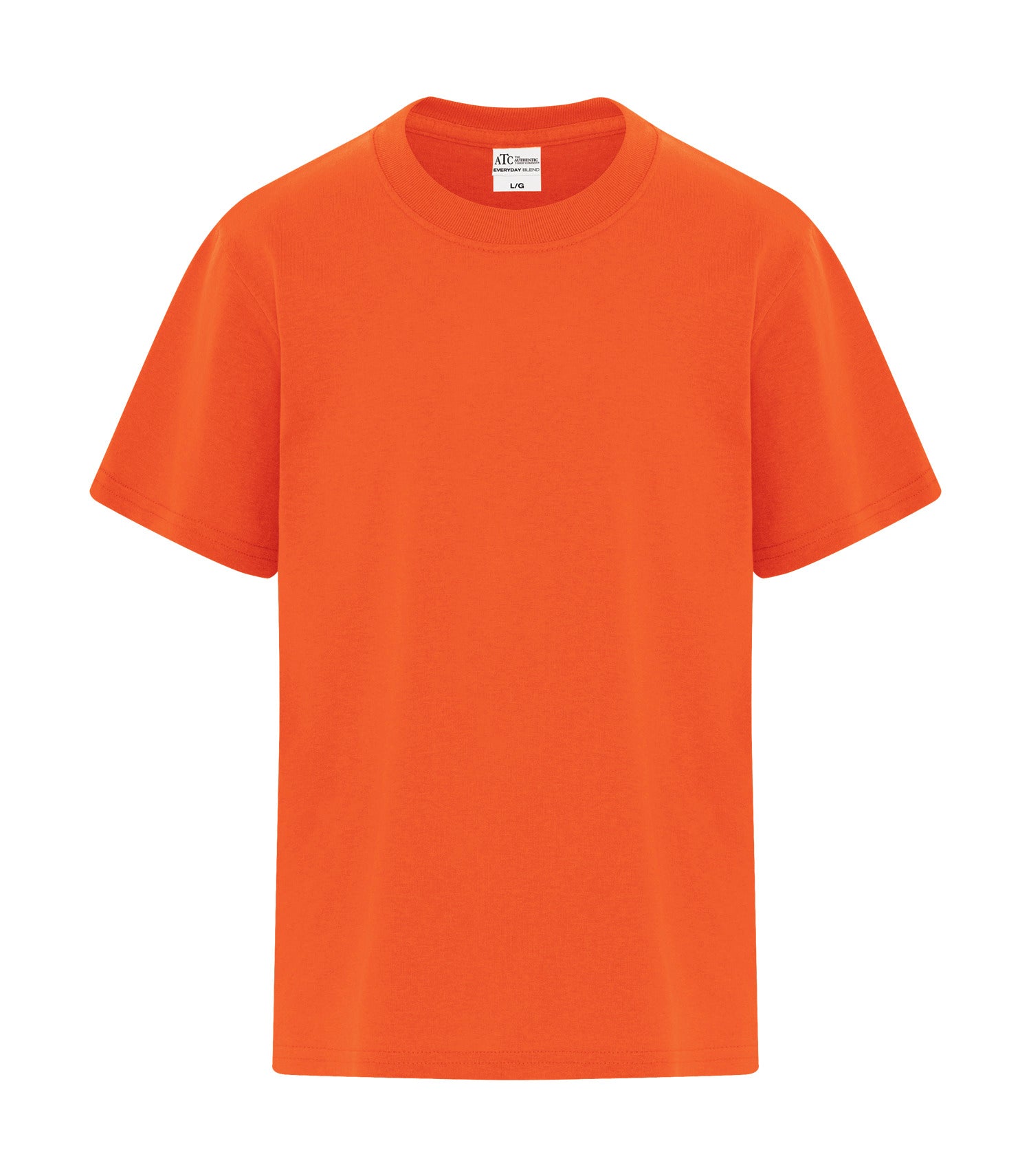 ATC EVERYDAY BLEND SIDE SEAM YOUTH TEE (ATCS5050Y) - Orange