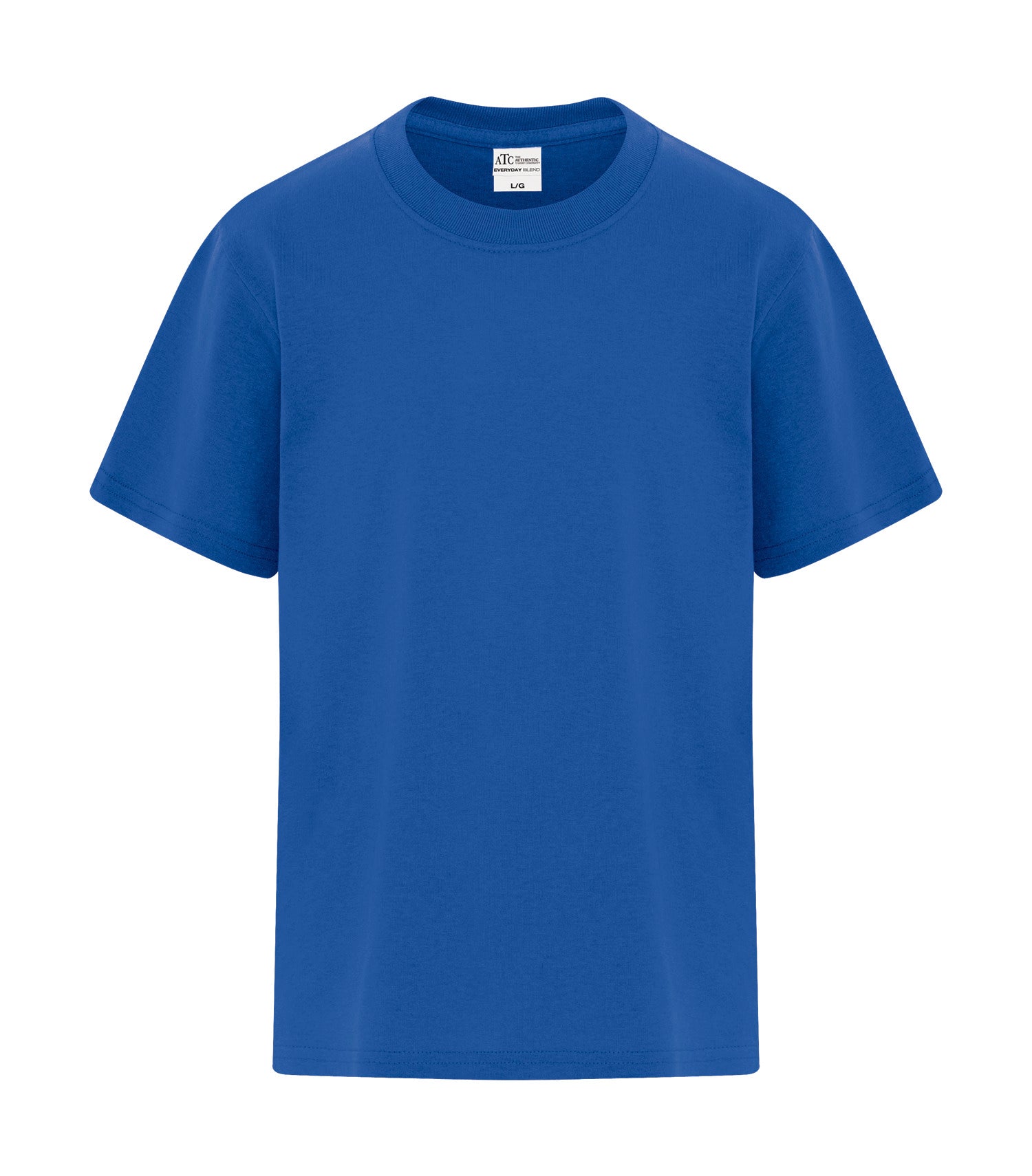 ATC EVERYDAY BLEND SIDE SEAM YOUTH TEE (ATCS5050Y) - Royal