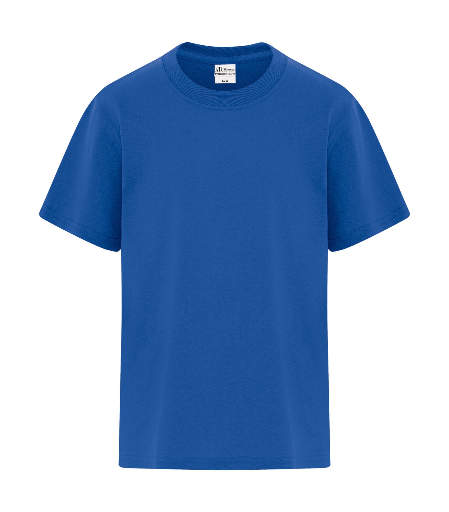 ATC EVERYDAY BLEND SIDE SEAM YOUTH TEE (ATCS5050Y) - Royal