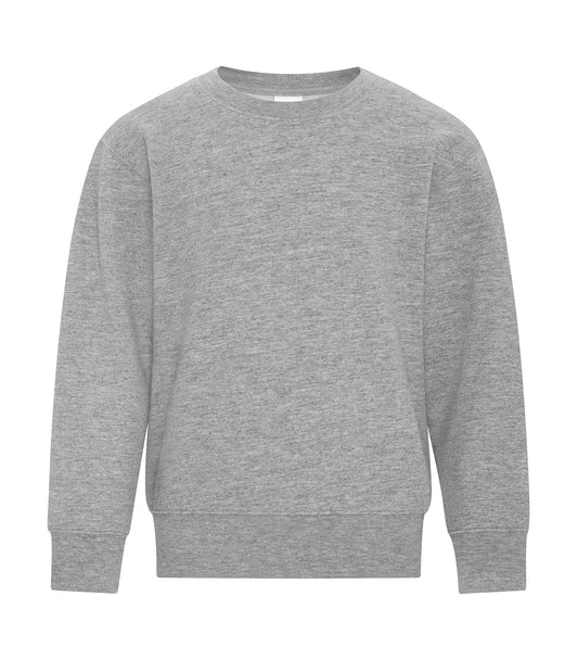 ATC™ EVERYDAY FLEECE CREWNECK YOUTH SWEATSHIRT - Athletic Heather