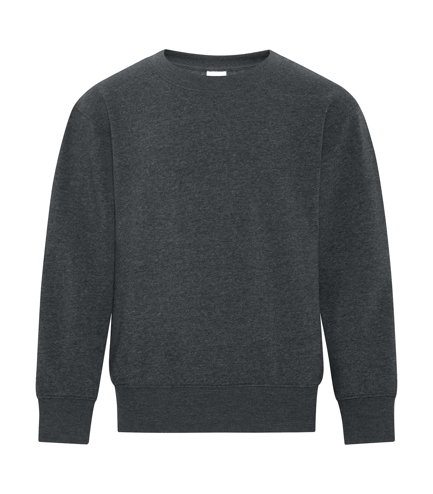ATC EVERYDAY FLEECE CREWNECK YOUTH SWEATSHIRT (ATCY2400) - Dark Heather Grey