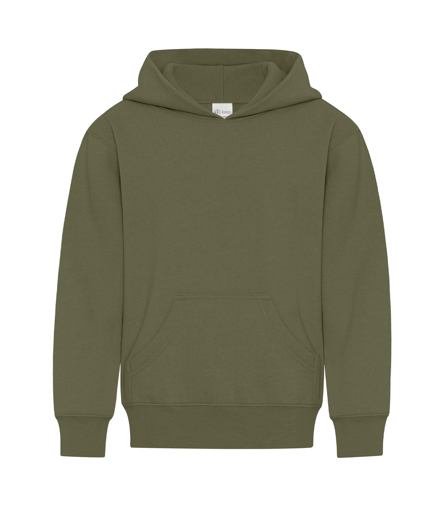 ATC EVERYDAY FLEECE YOUTH HOODIE (ATCY2500) - Military Green