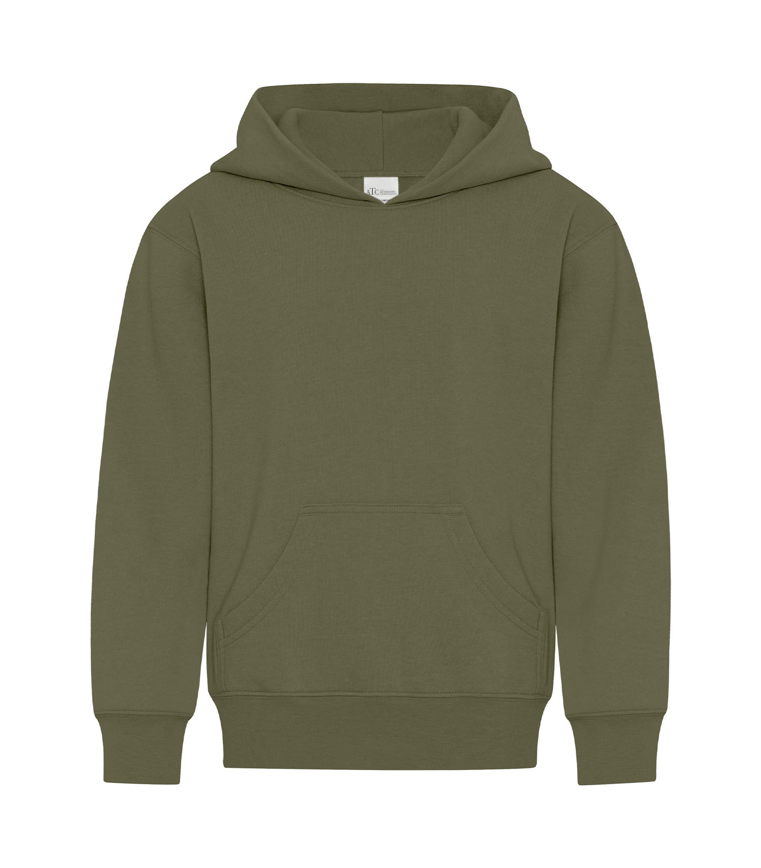 ATC EVERYDAY FLEECE YOUTH HOODIE (ATCY2500) - Military Green