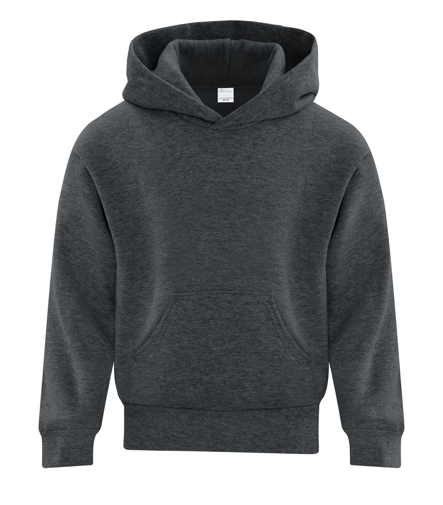 ATC EVERYDAY FLEECE YOUTH HOODIE (ATCY2500) - Darkheathergrey