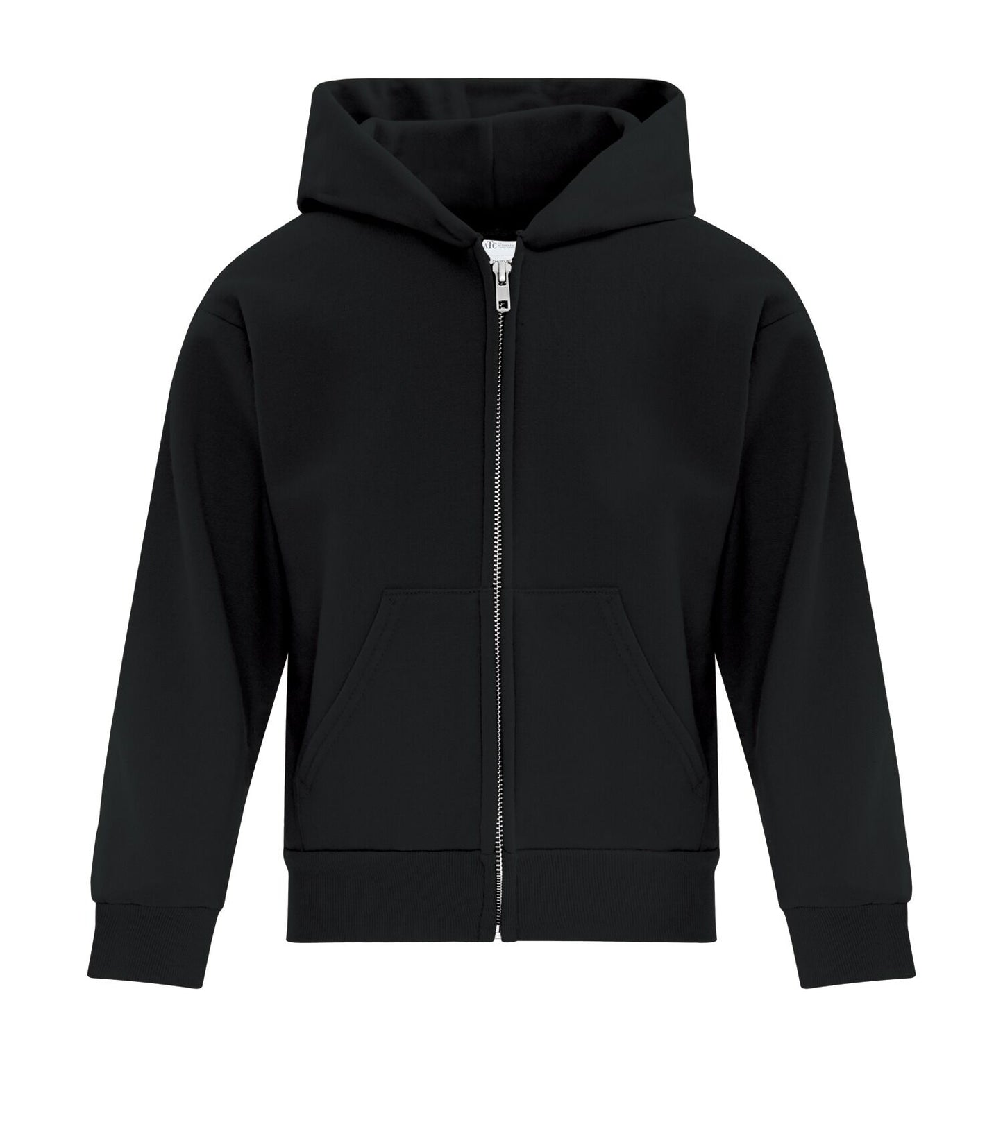ATC EVERYDAY FLEECE FULL ZIP YOUTH HOODIE (ATCY2600) - Black