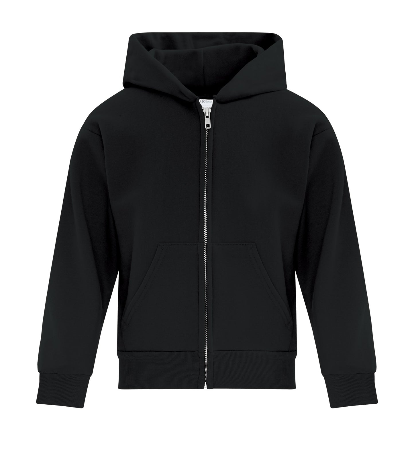 ATC EVERYDAY FLEECE FULL ZIP YOUTH HOODIE (ATCY2600) - Black