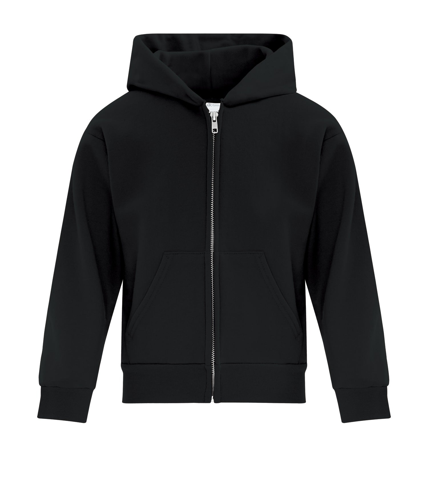 ATC EVERYDAY FLEECE FULL ZIP YOUTH HOODIE (ATCY2600) - Black