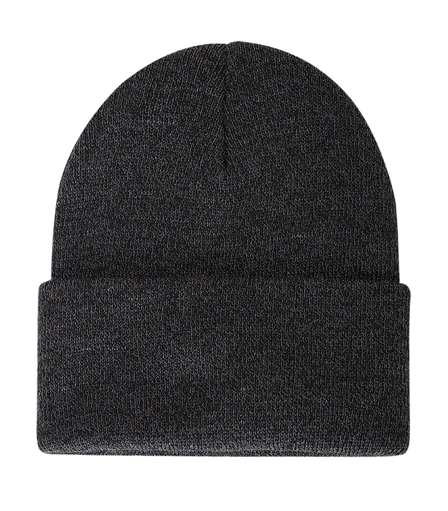 ATC EVERYDAY KNIT CUFF TOQUE (C100) - Flat Front Black Heather