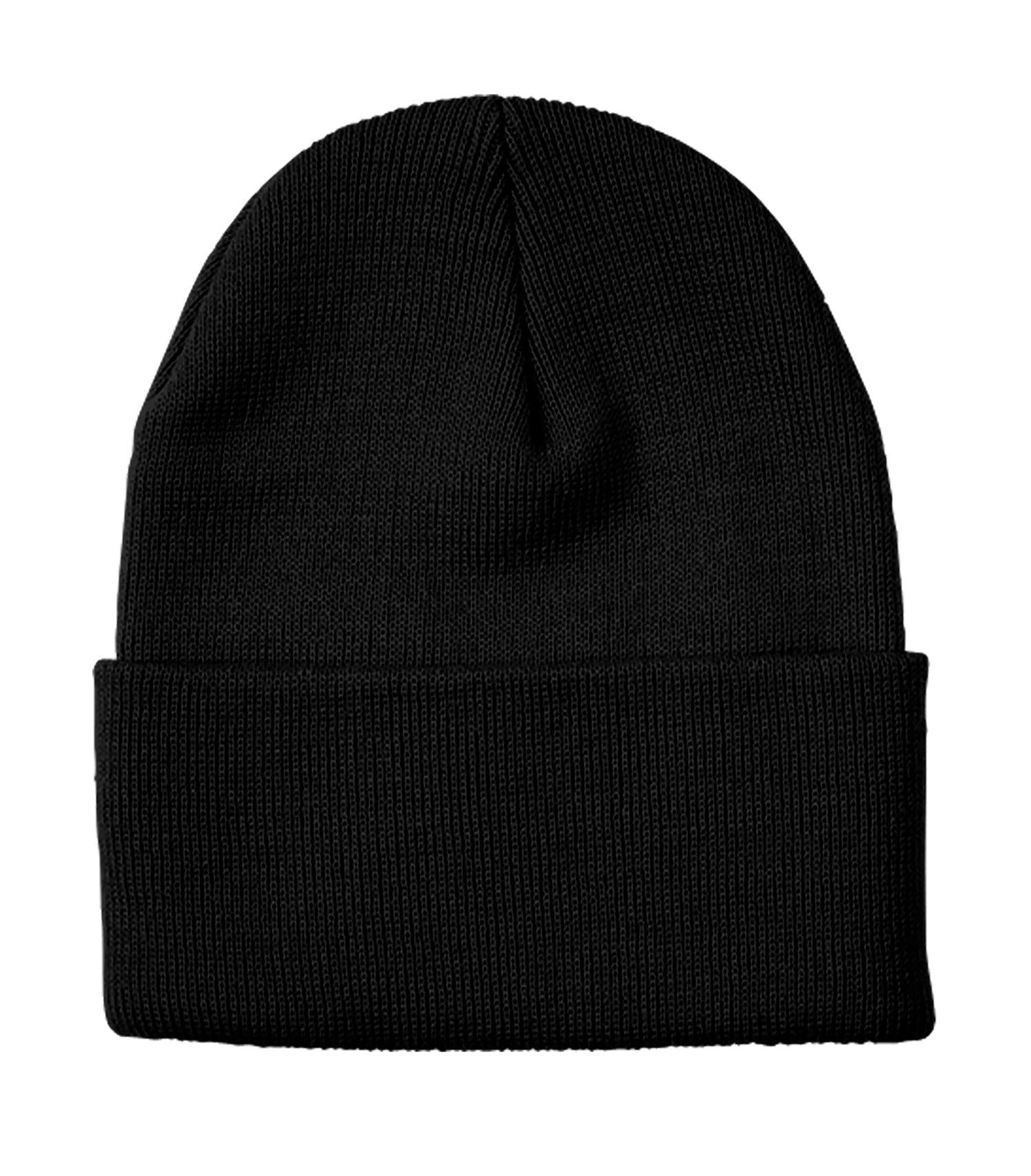 ATC EVERYDAY KNIT CUFF TOQUE (C100) - Flat Front Black