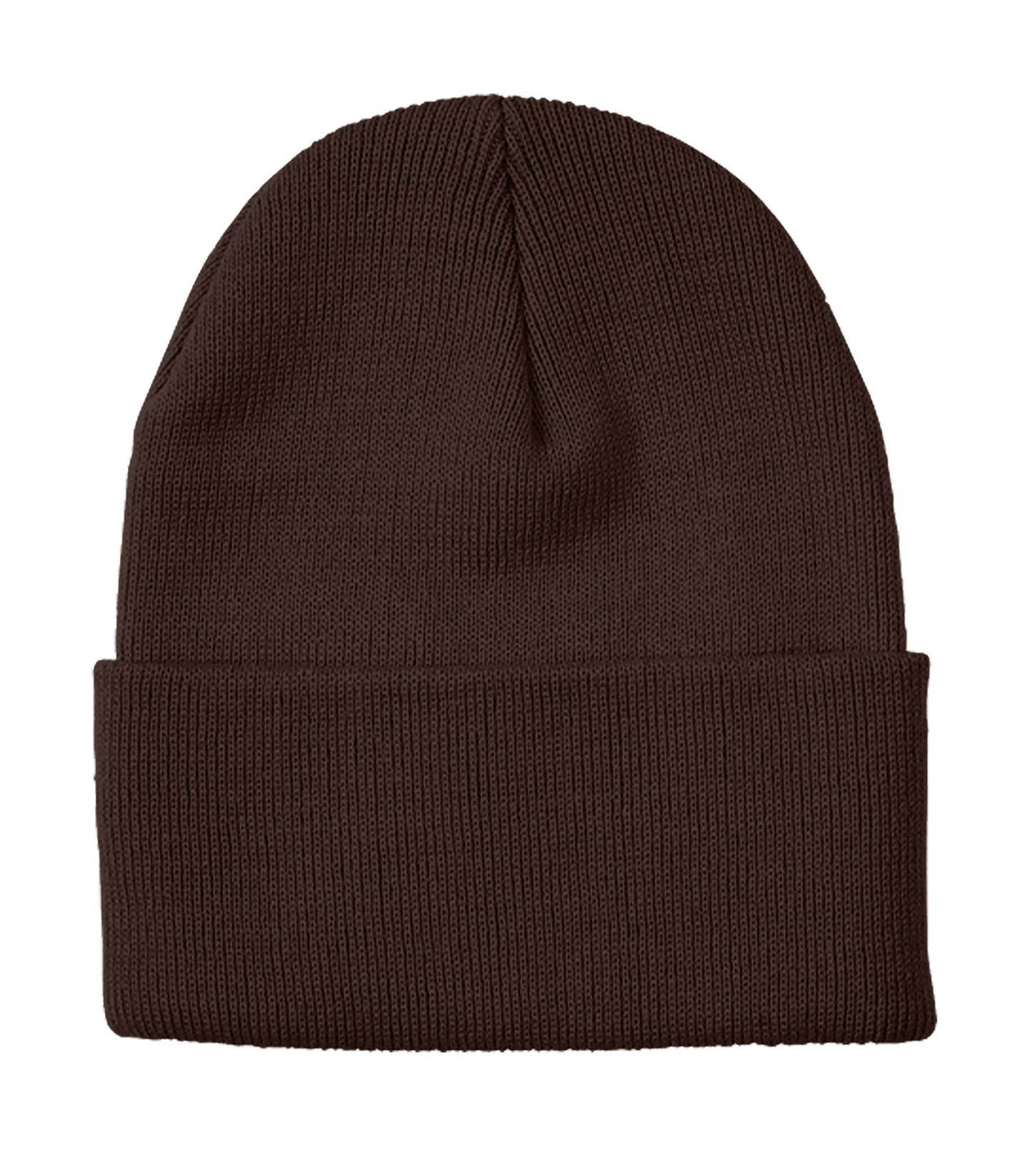 ATC EVERYDAY KNIT CUFF TOQUE (C100) - Flat Front Dark Chocolate Brown