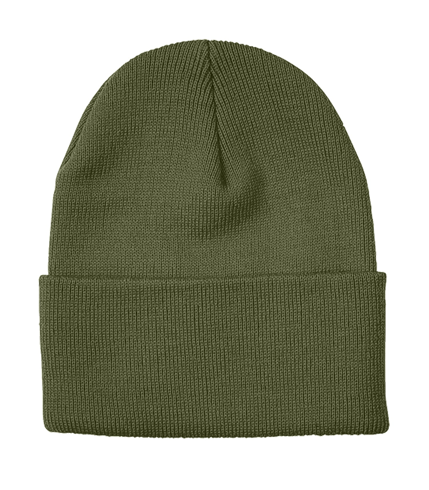 ATC EVERYDAY KNIT CUFF TOQUE (C100) - Flat Front Military Green