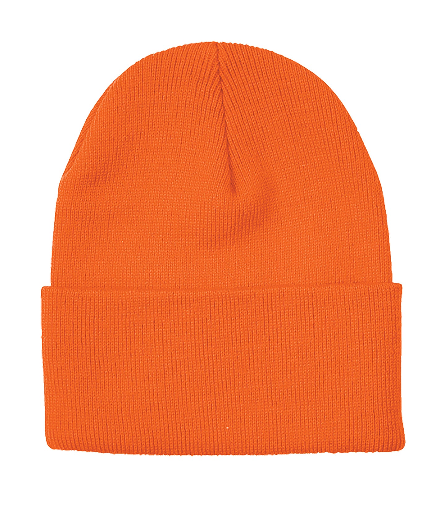 ATC EVERYDAY KNIT CUFF TOQUE (C100) - Flat Front Orange