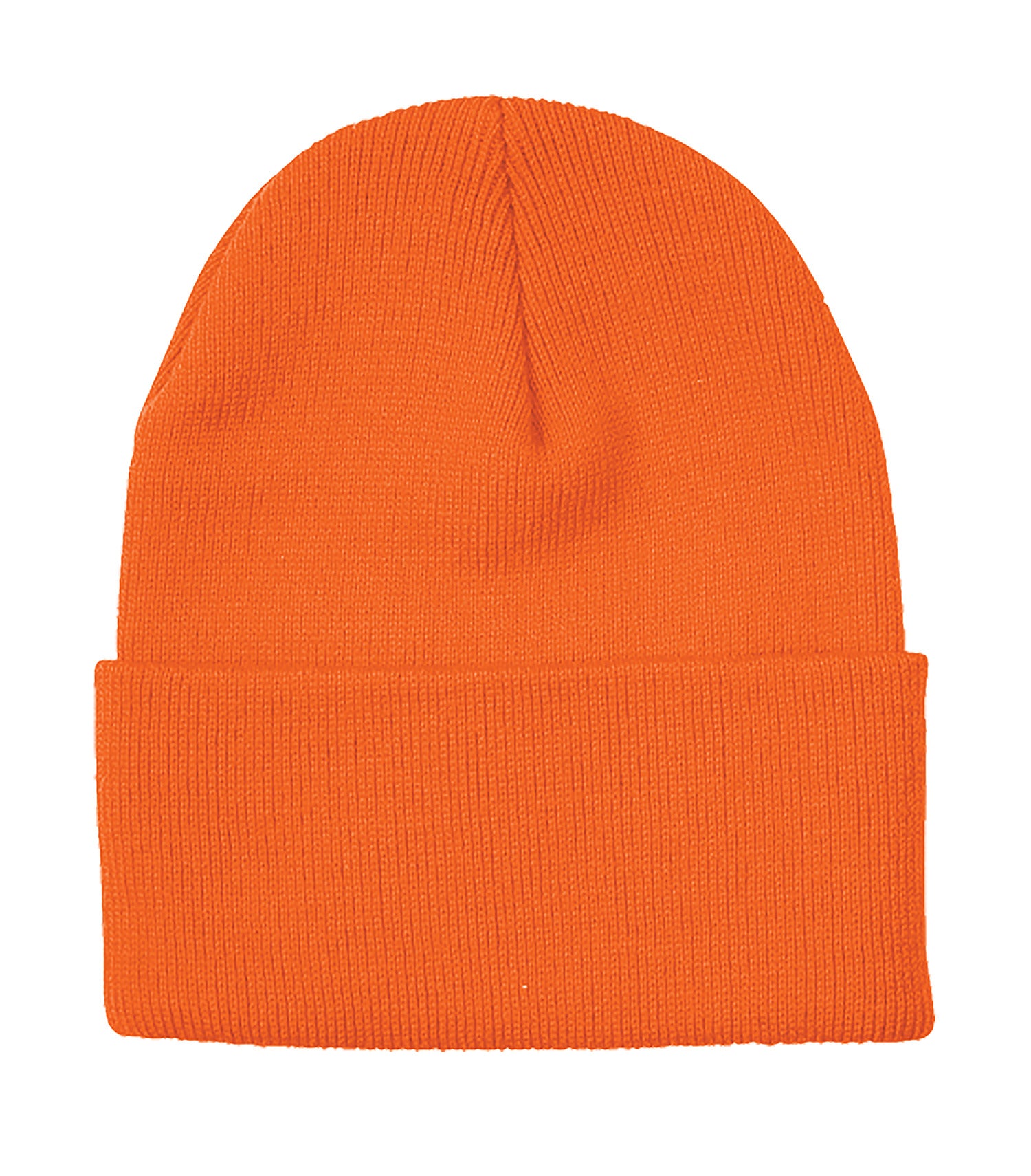 ATC EVERYDAY KNIT CUFF TOQUE (C100) - Flat Front Orange