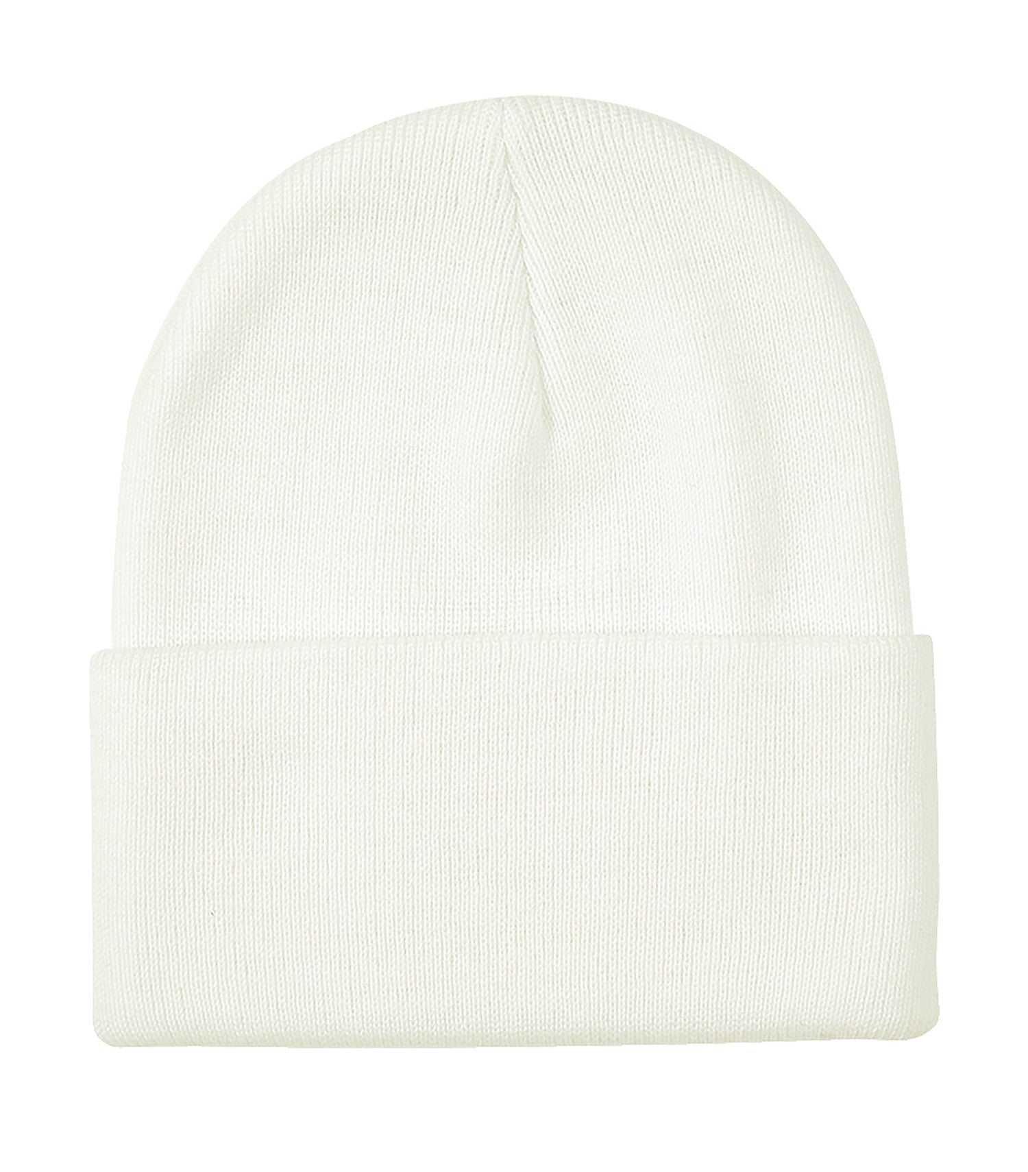 ATC EVERYDAY KNIT CUFF TOQUE (C100) - Flat Front White