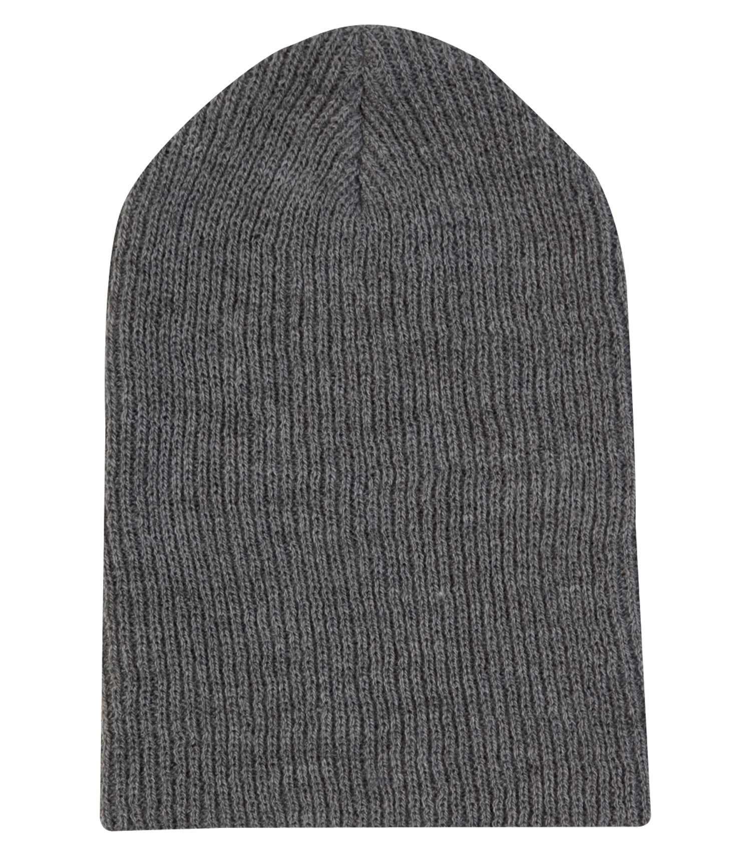 ATC EVERYDAY RIB KNIT SLOUCH BEANIE (C112) - Charcoalheather