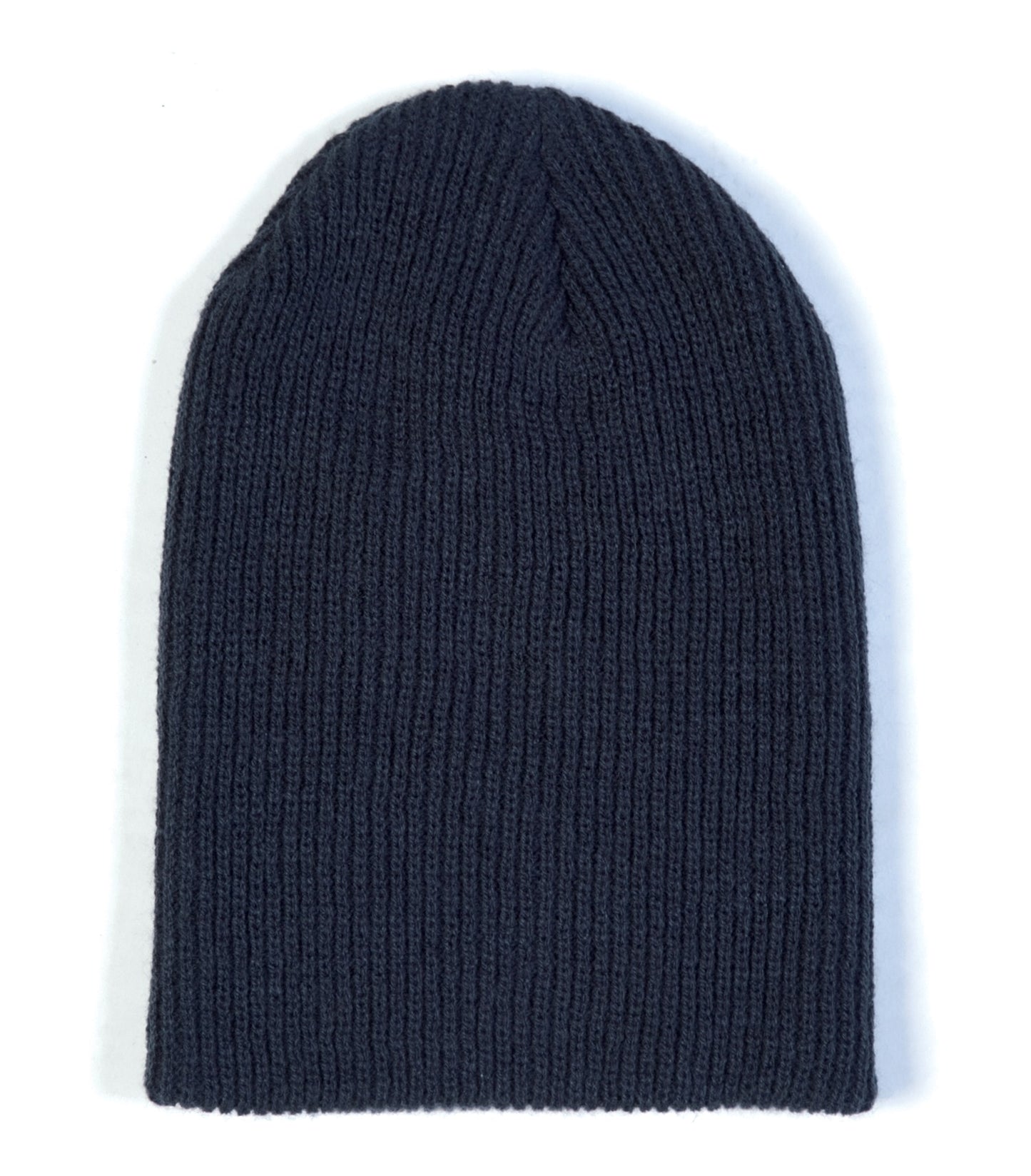 ATC EVERYDAY RIB KNIT SLOUCH BEANIE (C112) - Navyv4