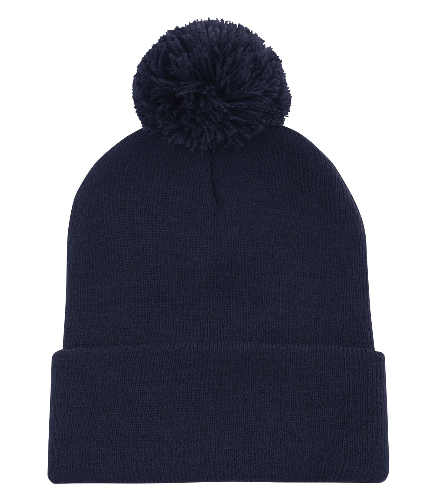 ATC EVERYDAY POM POM CUFF TOQUE (C1202) - Truenavytruenavy C2
