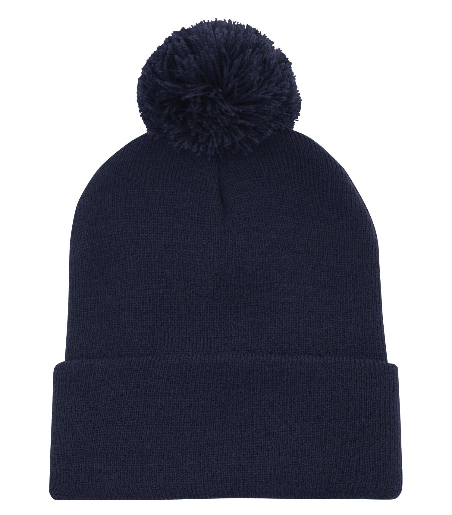 ATC EVERYDAY POM POM CUFF TOQUE (C1202) - Truenavytruenavy C2