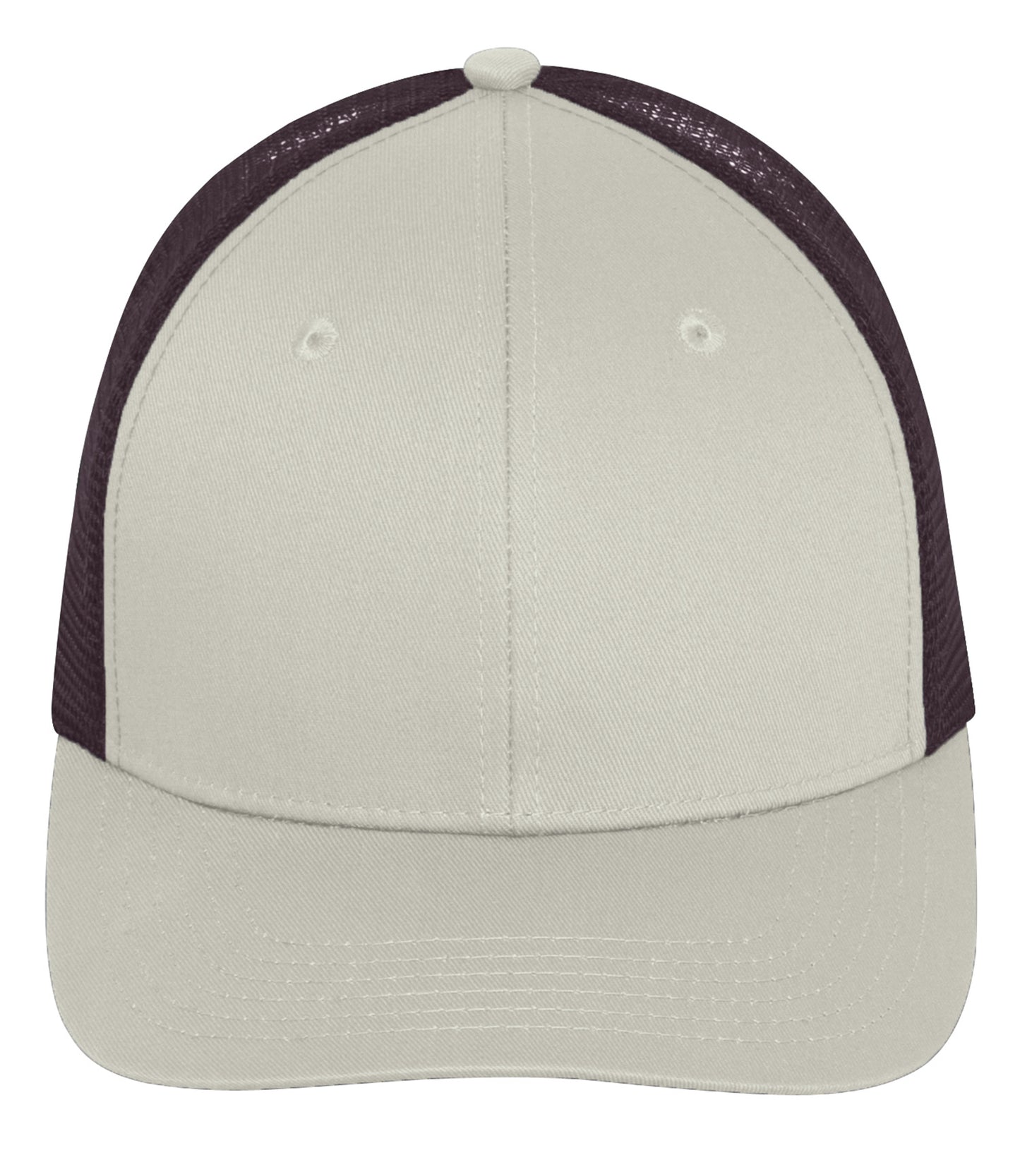 ATC EVERYDAY SNAPBACK TRUCKER CAP (C1318) - Sand Dark Chocolate Brown