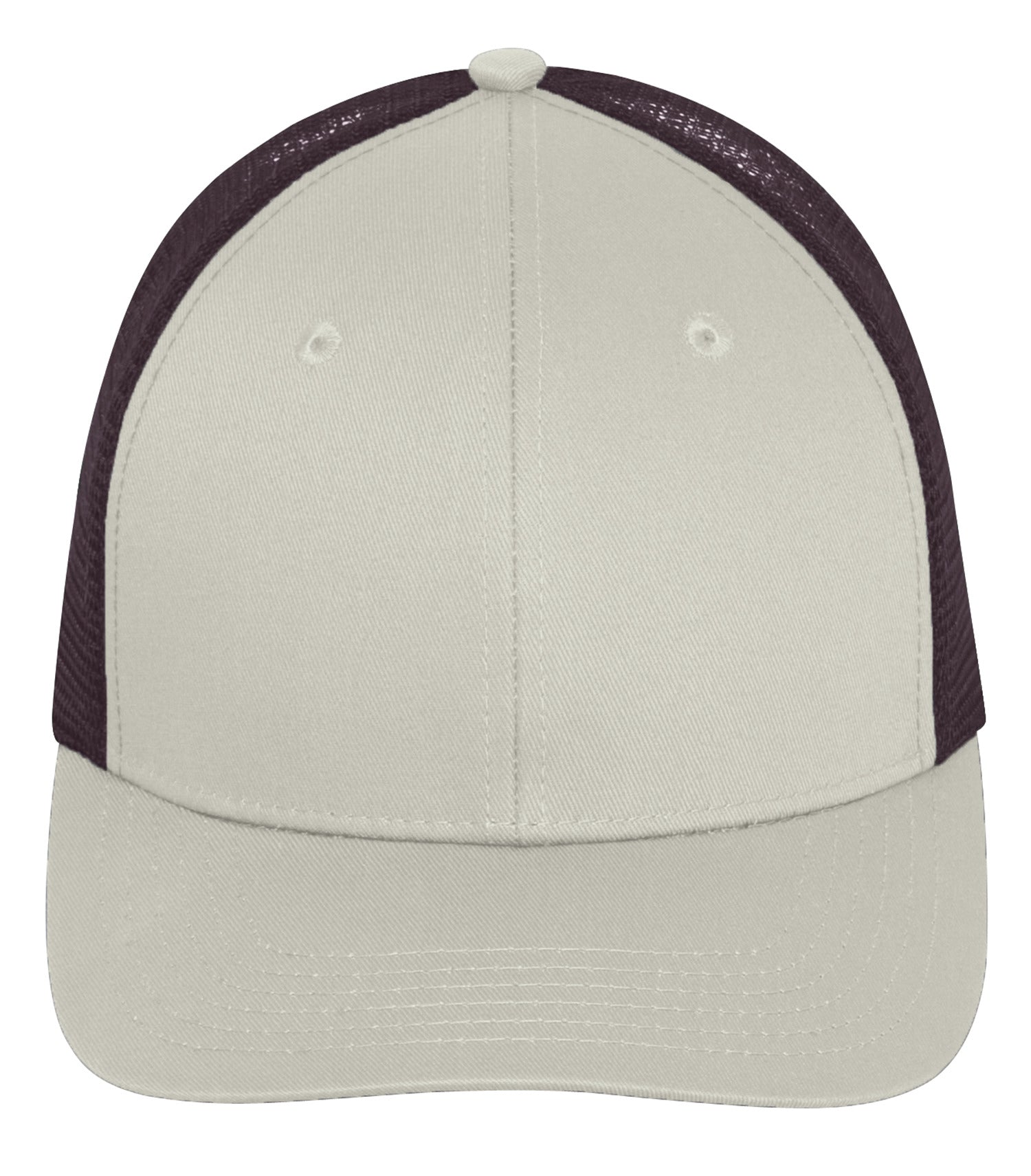 ATC EVERYDAY SNAPBACK TRUCKER CAP (C1318) - Sand Dark Chocolate Brown
