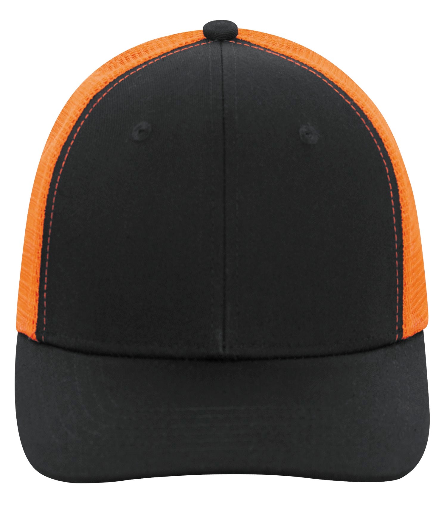 ATC EVERYDAY SNAPBACK TRUCKER CAP (C1318) - Blackorange