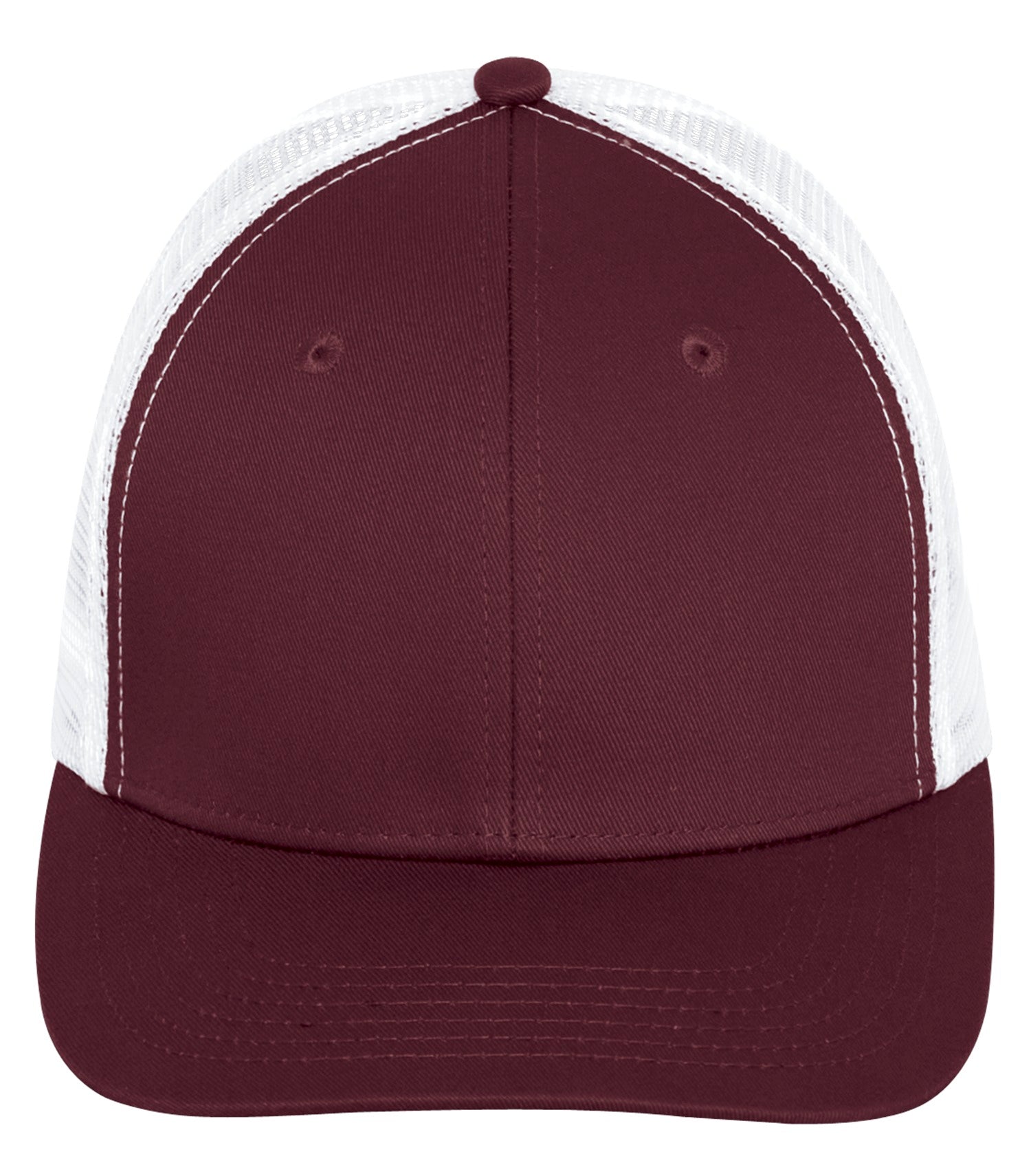 ATC EVERYDAY SNAPBACK TRUCKER CAP (C1318) - Maroonwhite
