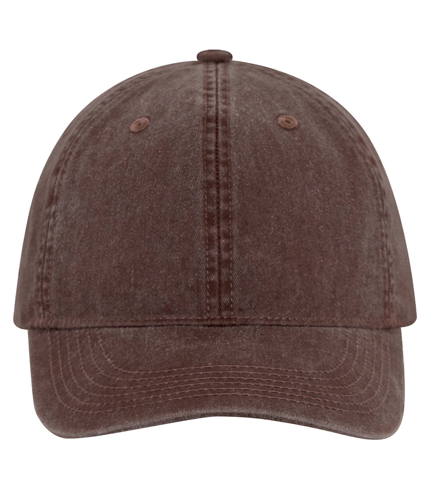 ATC PIGMENT DYED CAP (C1321) - Dark Brown