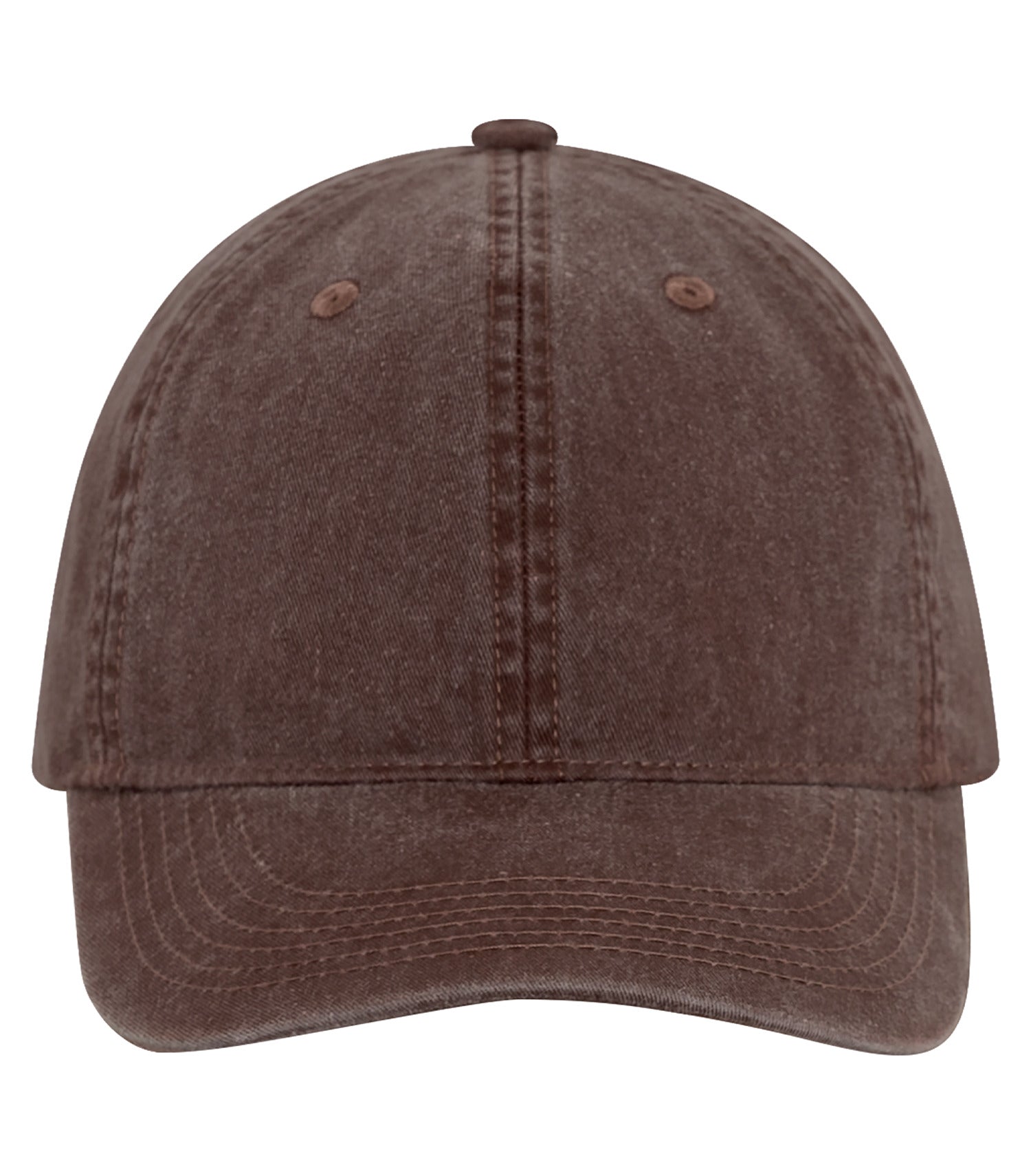 ATC PIGMENT DYED CAP (C1321) - Dark Brown