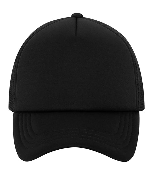 ATC™ 5-PANEL FOAM TRUCKER CAP - Black/Black