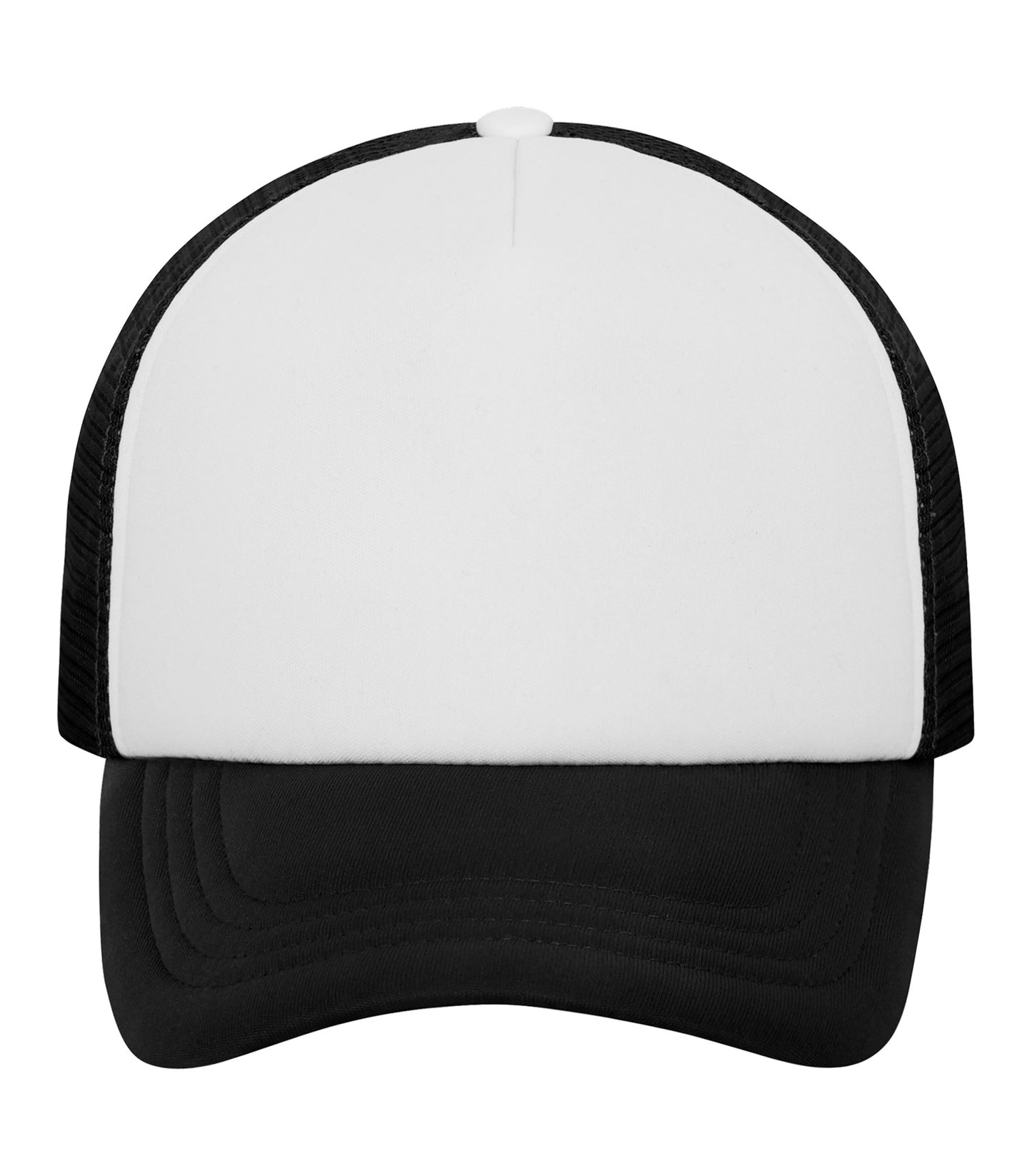 ATC 5-PANEL FOAM TRUCKER CAP (C1327) - White Black
