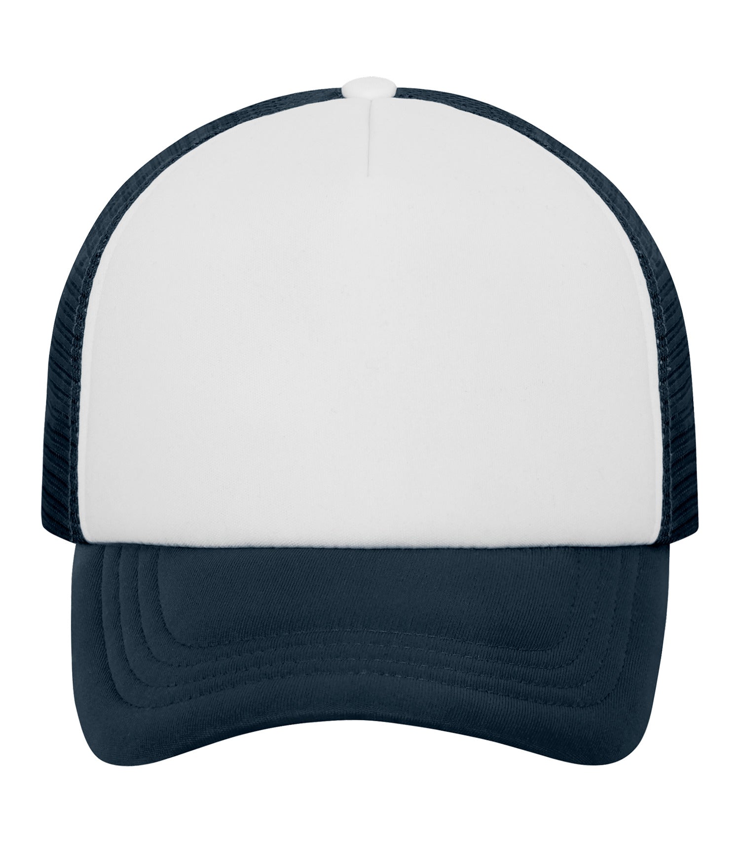 ATC 5-PANEL FOAM TRUCKER CAP (C1327) - White Navy