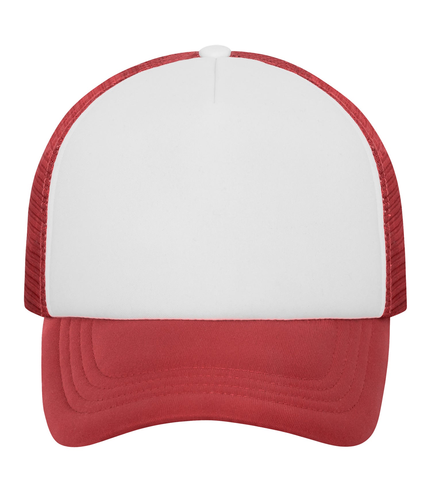 ATC 5-PANEL FOAM TRUCKER CAP (C1327) - White Red
