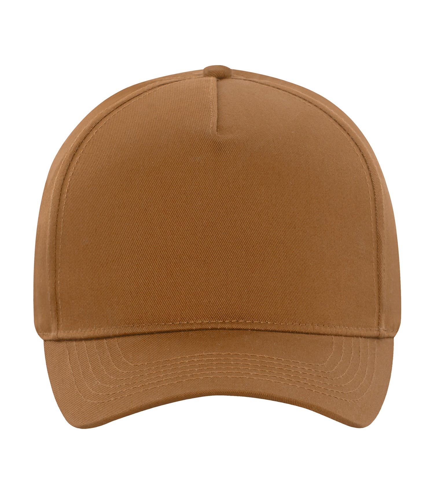 ATC EVERYDAY COTTON TWILL 5-PANEL CAP (C1340) - Caramel
