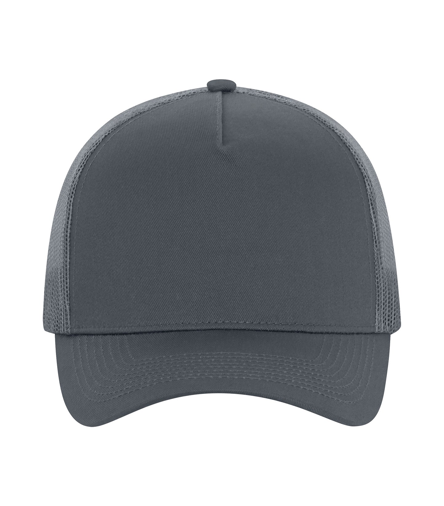 ATC EVERYDAY COTTON TWILL 5-PANEL TRUCKER CAP (C1342) - Coal Grey Coal Grey